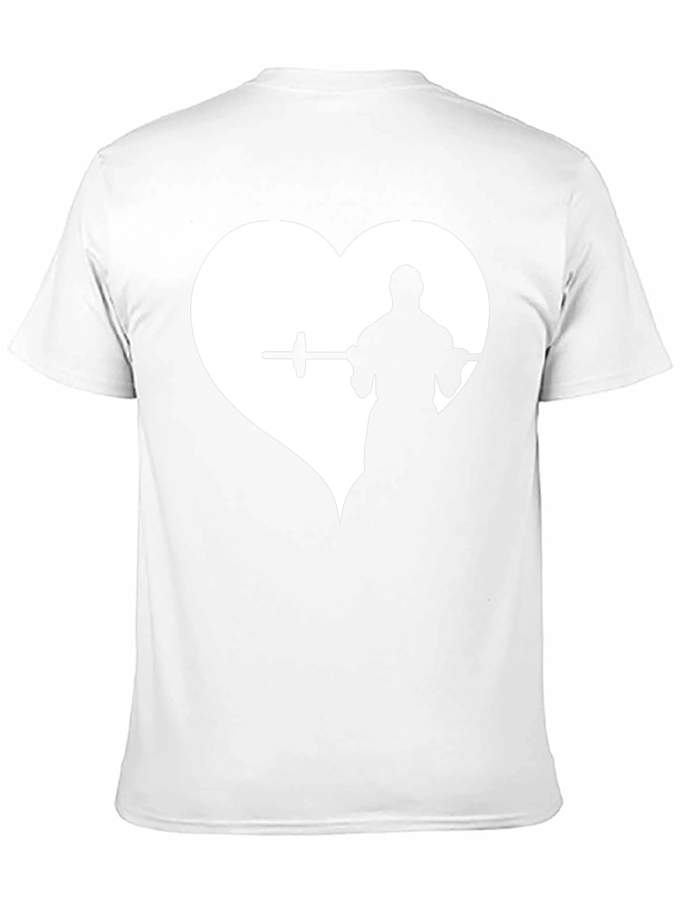 Weightlifting Heart T-Shirt - Black