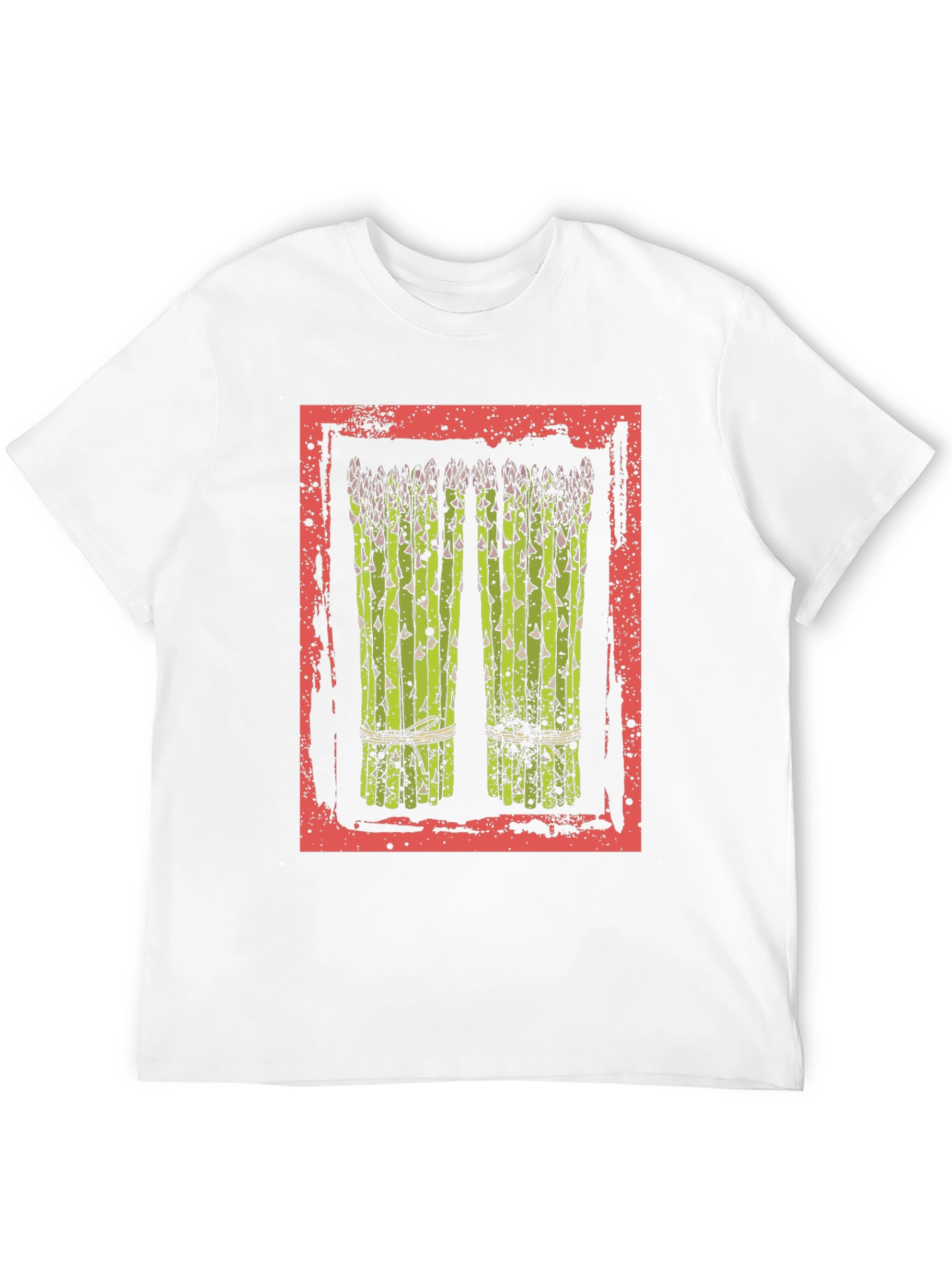 Asparagus Graphic Tee - Trendy Foodie T-Shirt