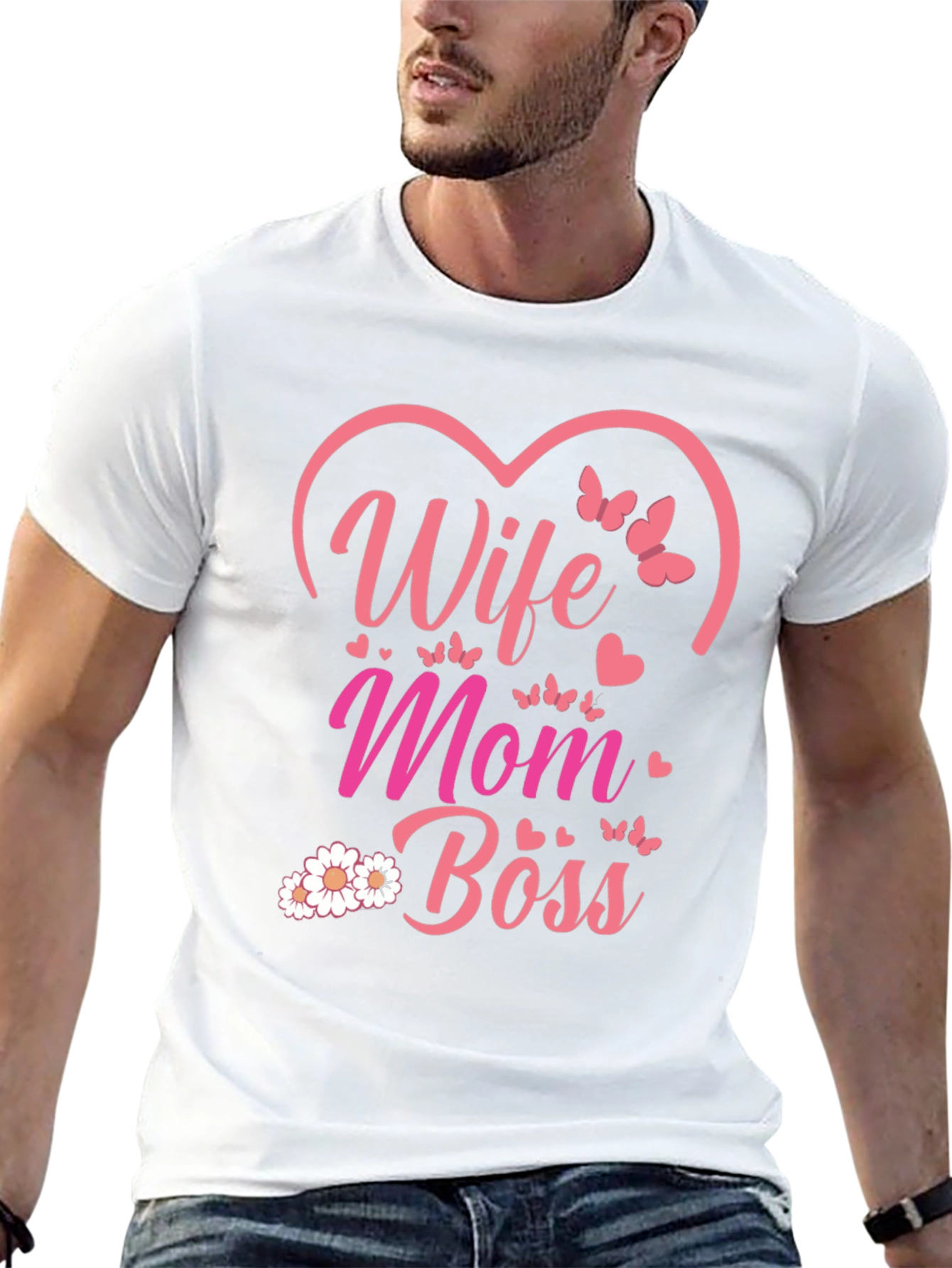 Wife Mom Boss Graphic Tee
