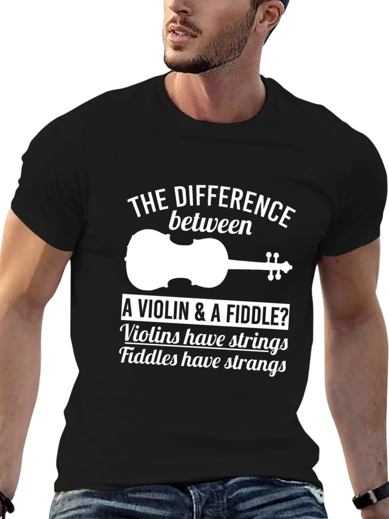 Violin & Fiddle Humor T-Shirt