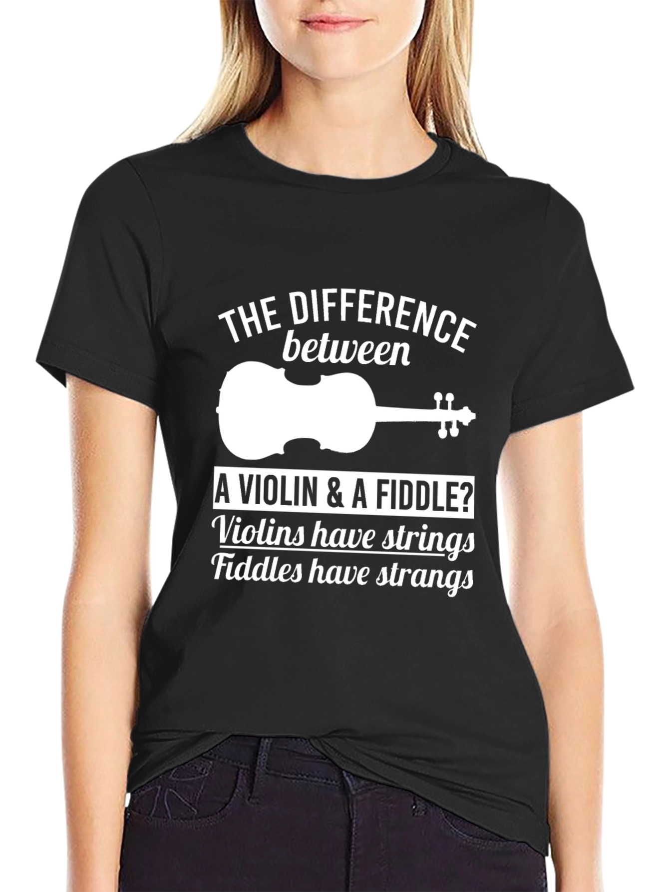 Violin & Fiddle Humor T-Shirt
