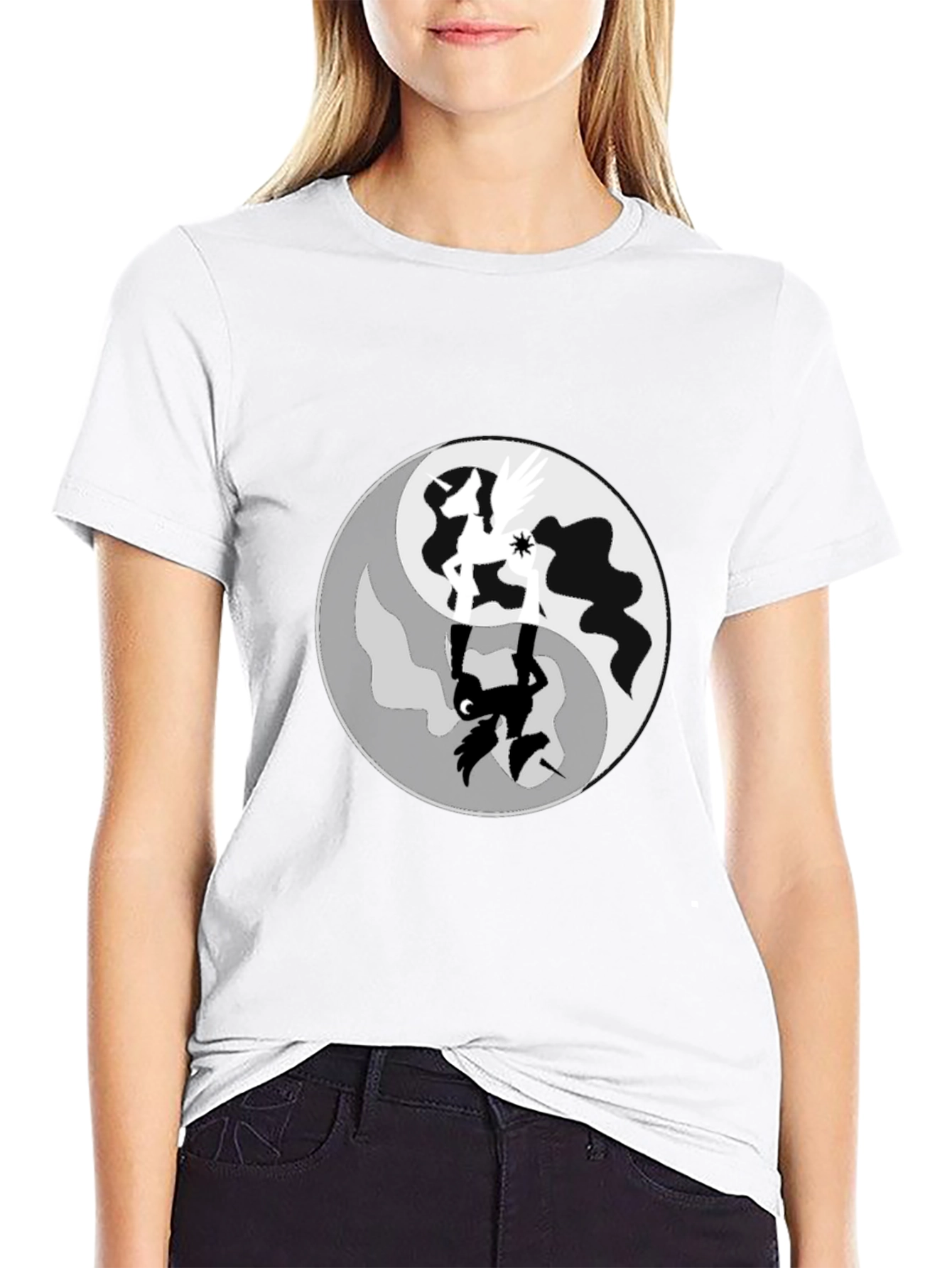Yin Yang Pony T-Shirt - Balance of Harmony