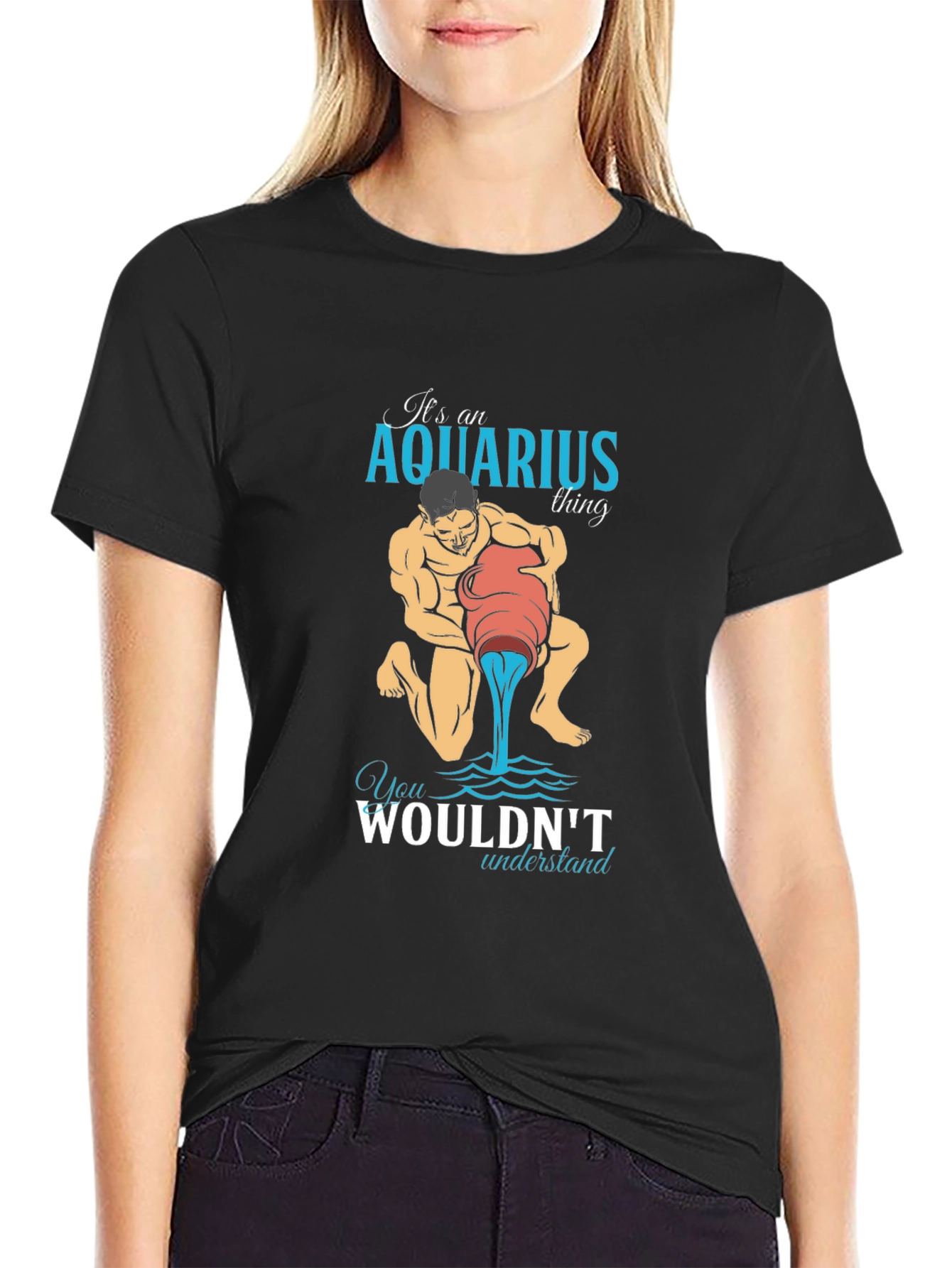 Aquarius Thing Graphic Tee - Zodiac Sign Shirt