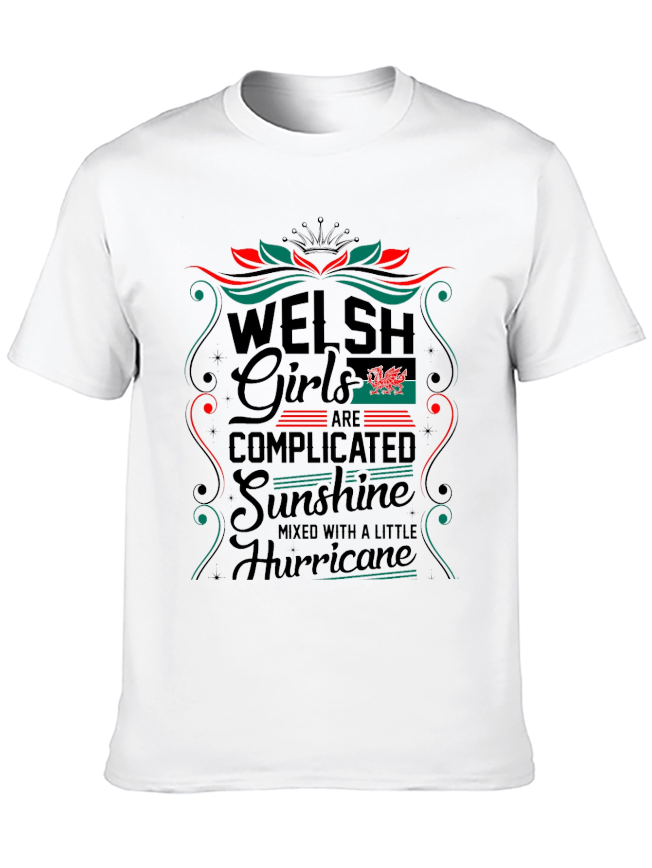 Welsh Girls Complicated T-Shirt
