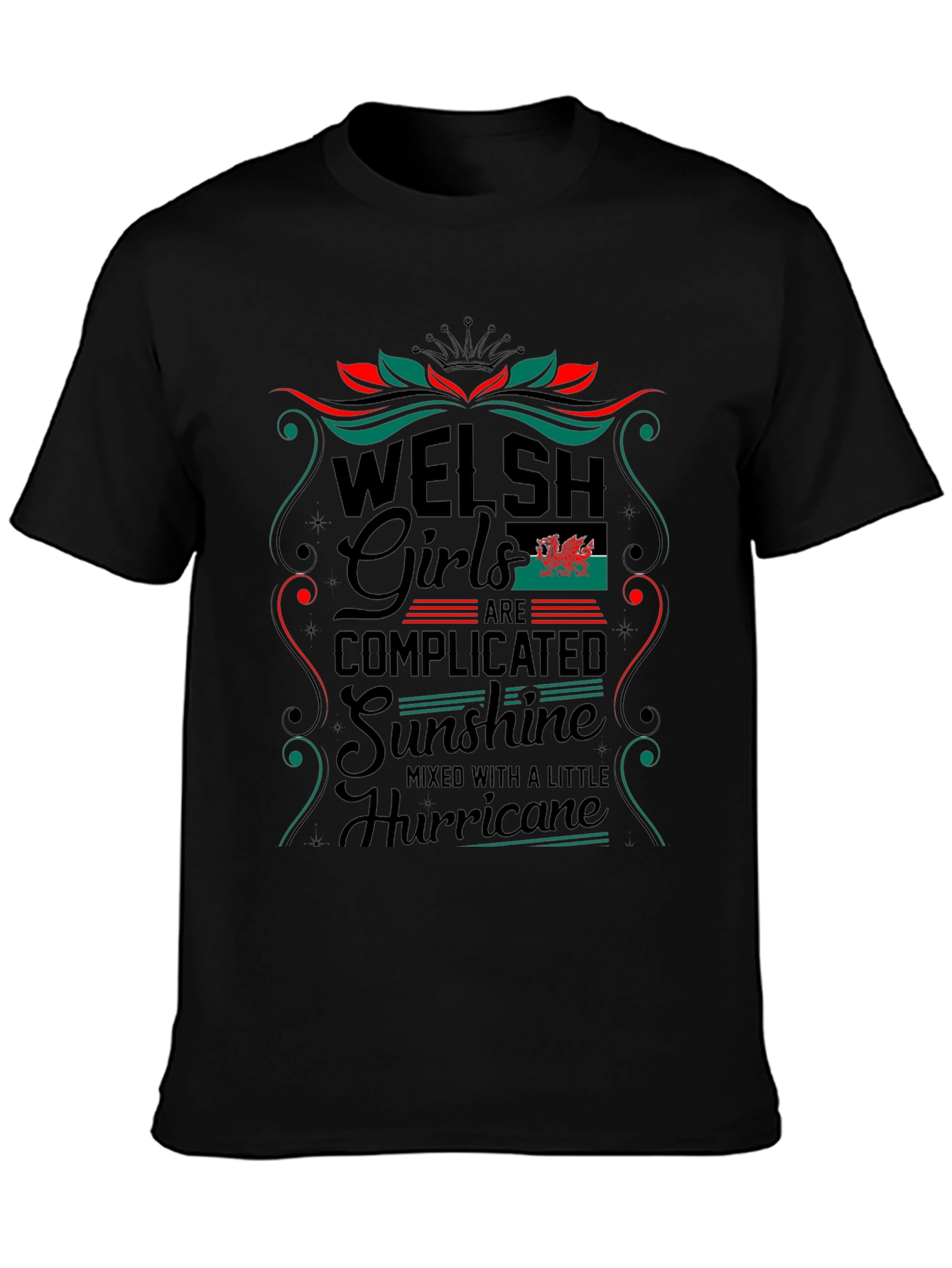 Welsh Girls Complicated T-Shirt