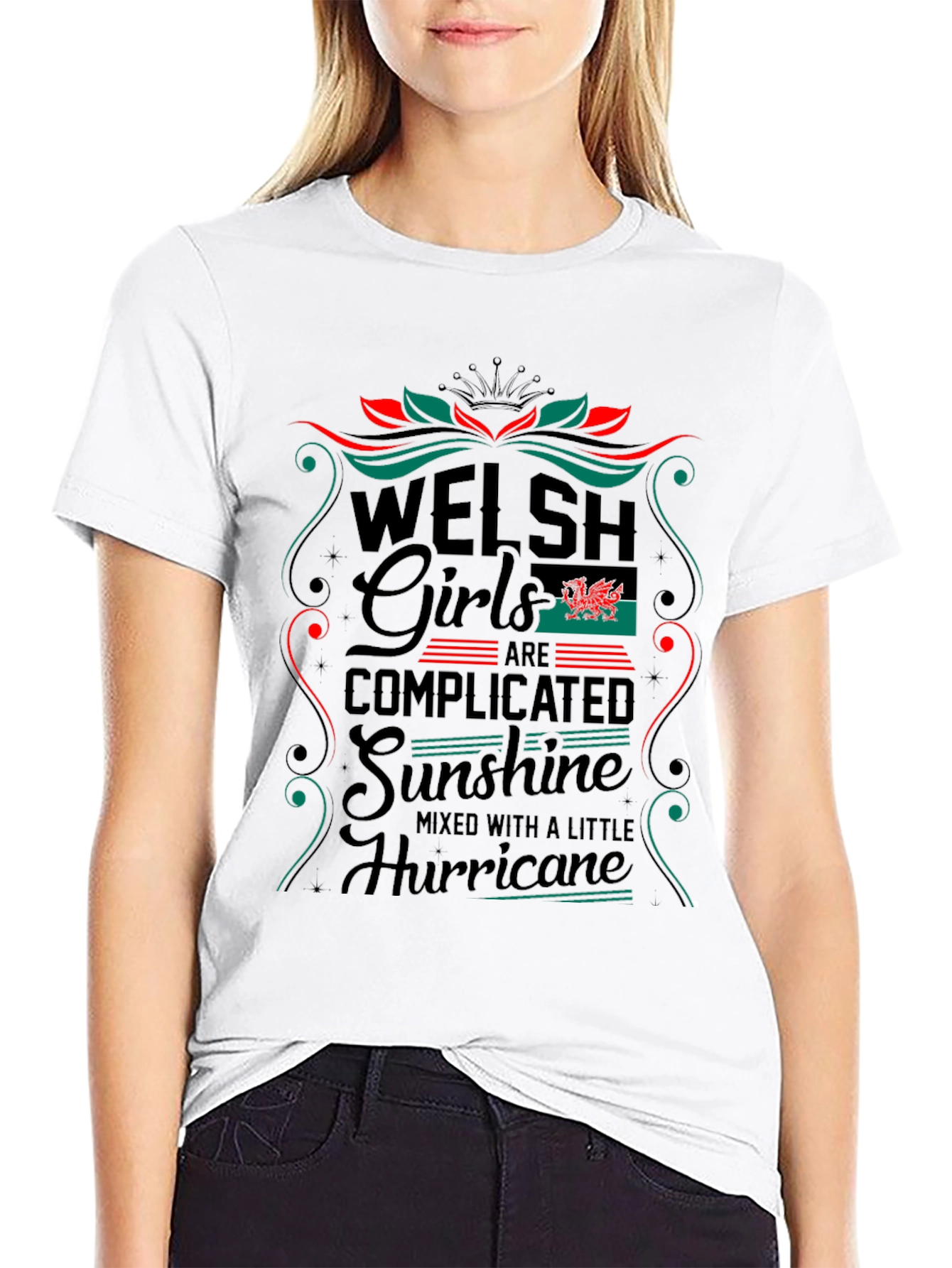 Welsh Girls Complicated T-Shirt