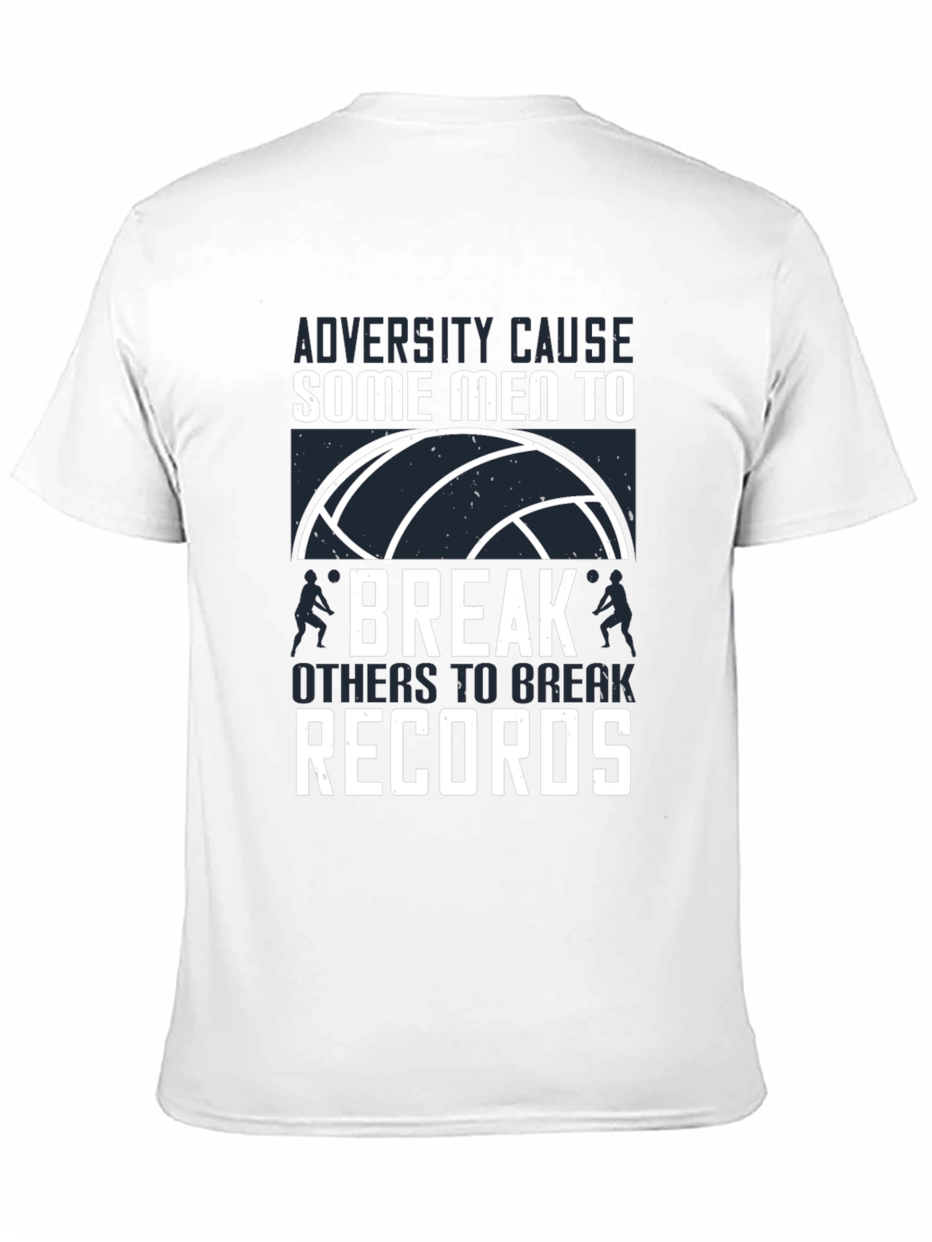Volleyball T-Shirt: Adversity Breaks Records