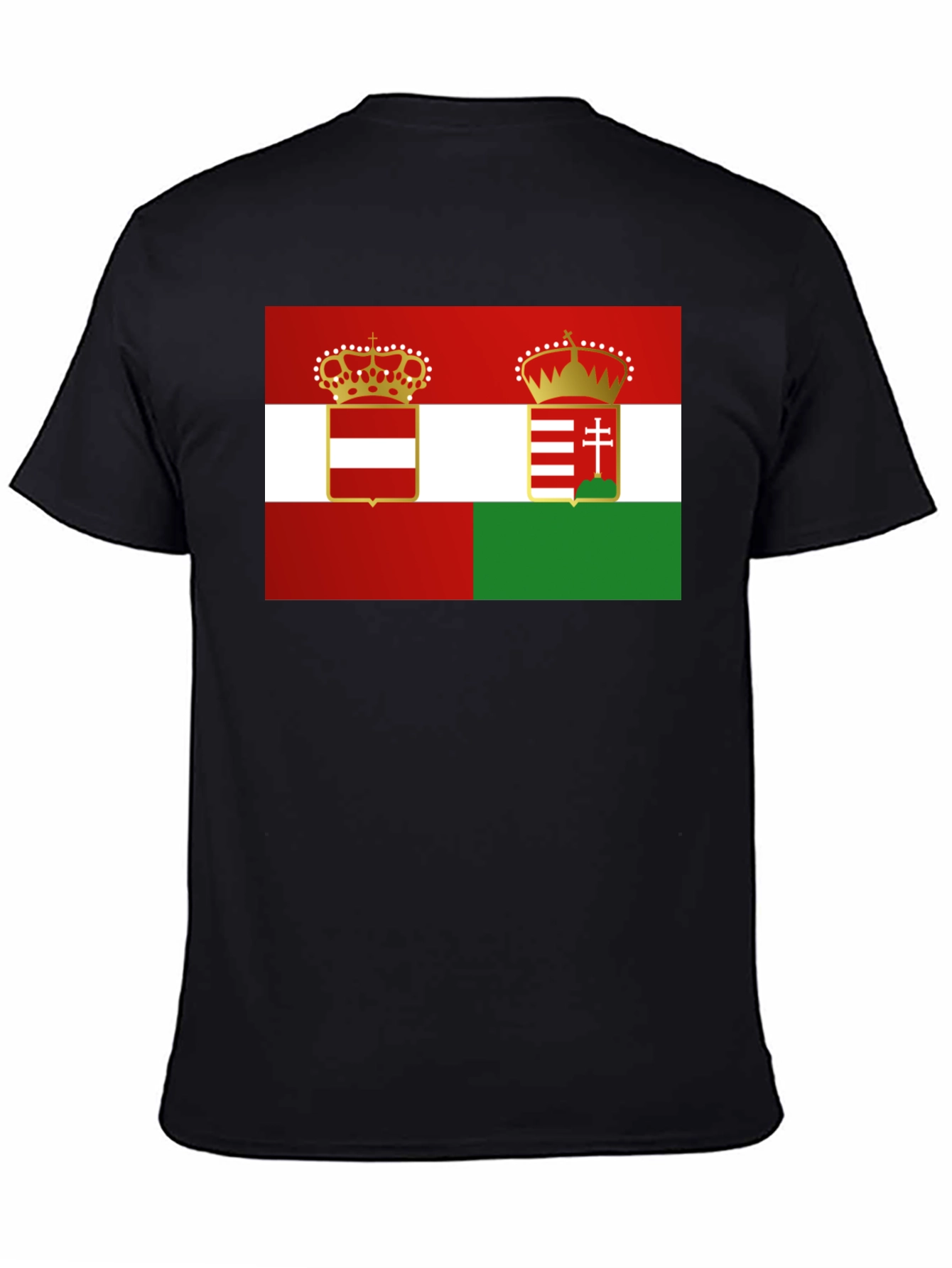 Austria-Hungary Flag Graphic T-Shirt