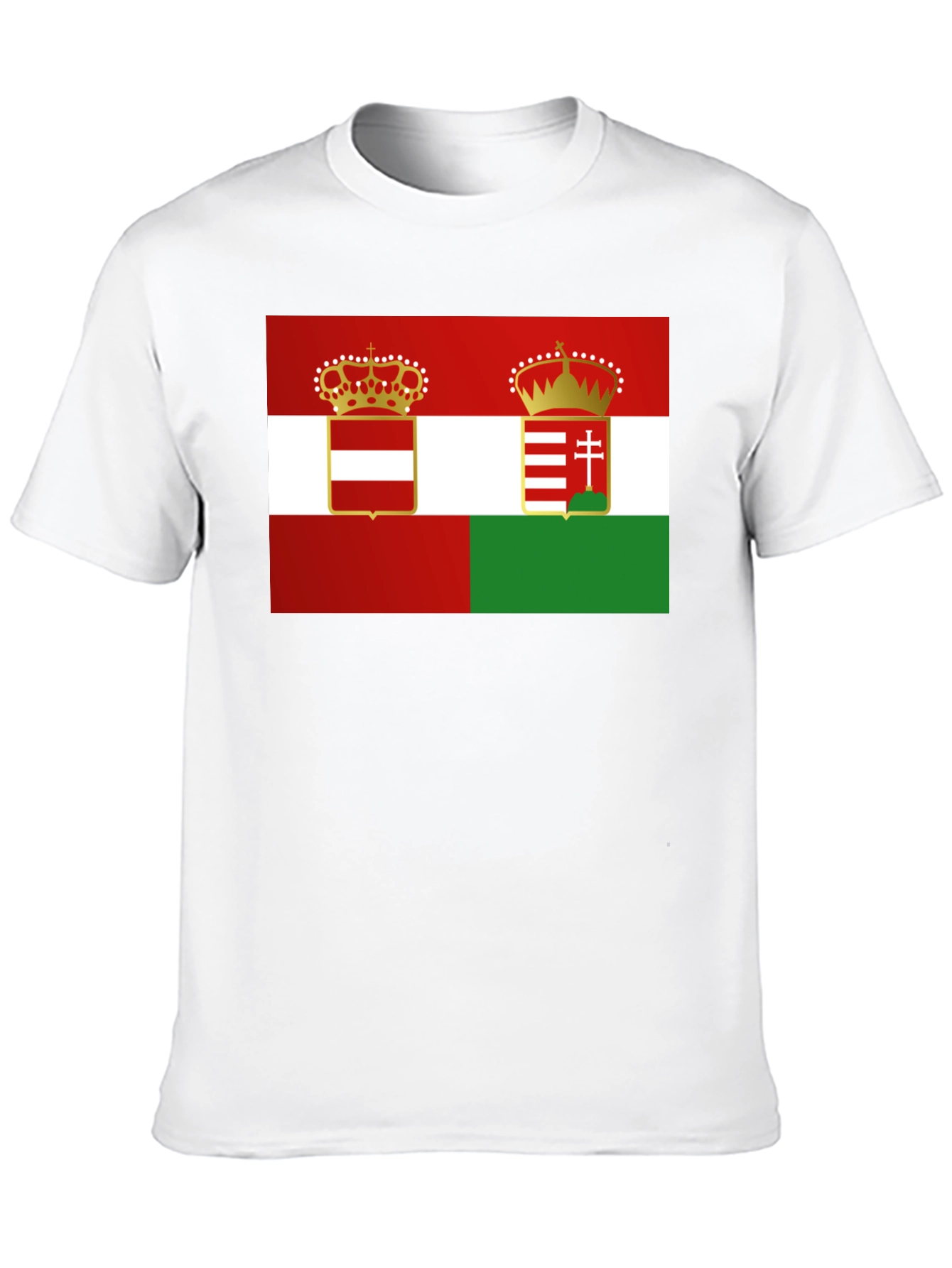 Austria-Hungary Flag Graphic T-Shirt