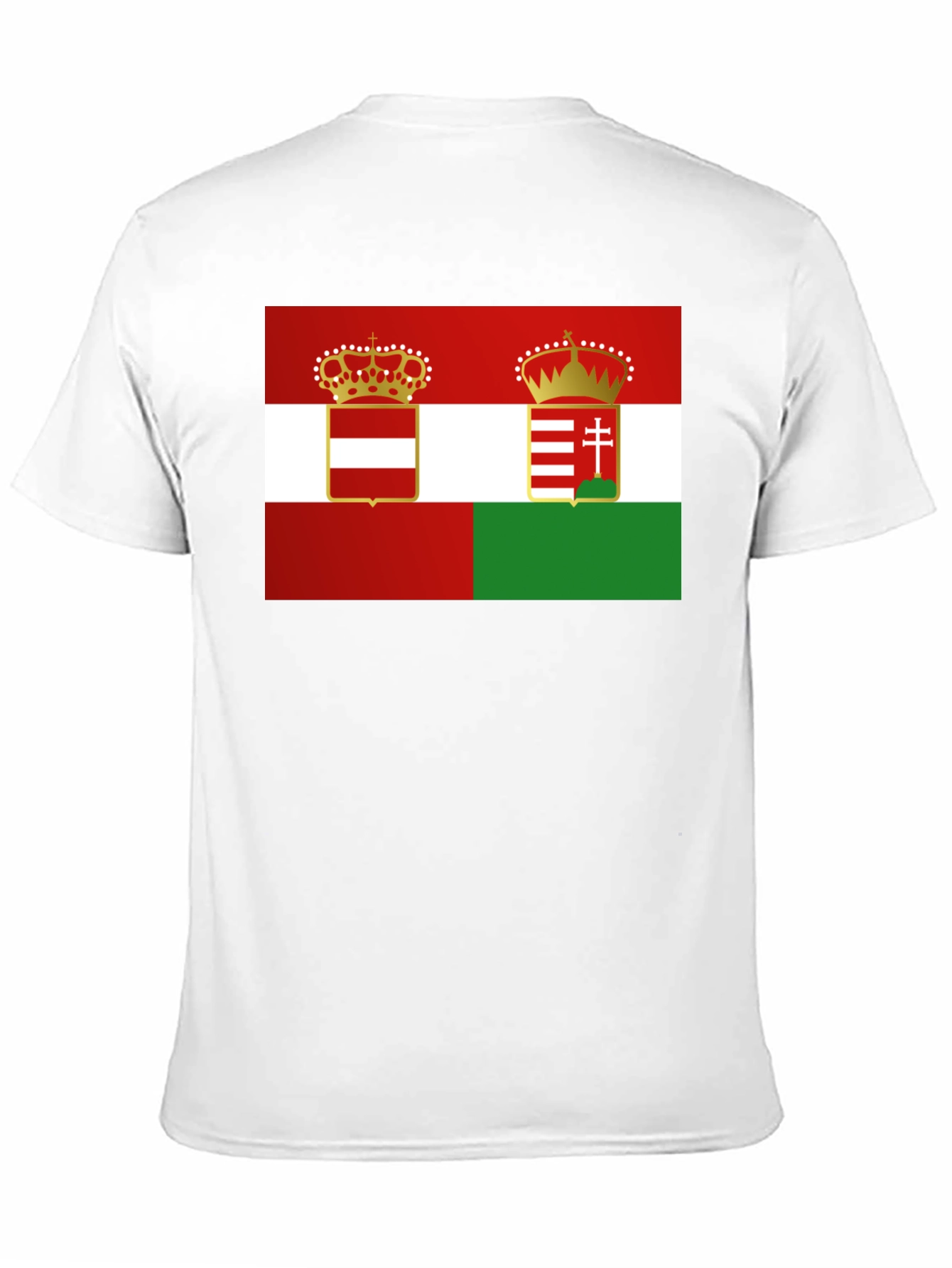 Austria-Hungary Flag Graphic T-Shirt