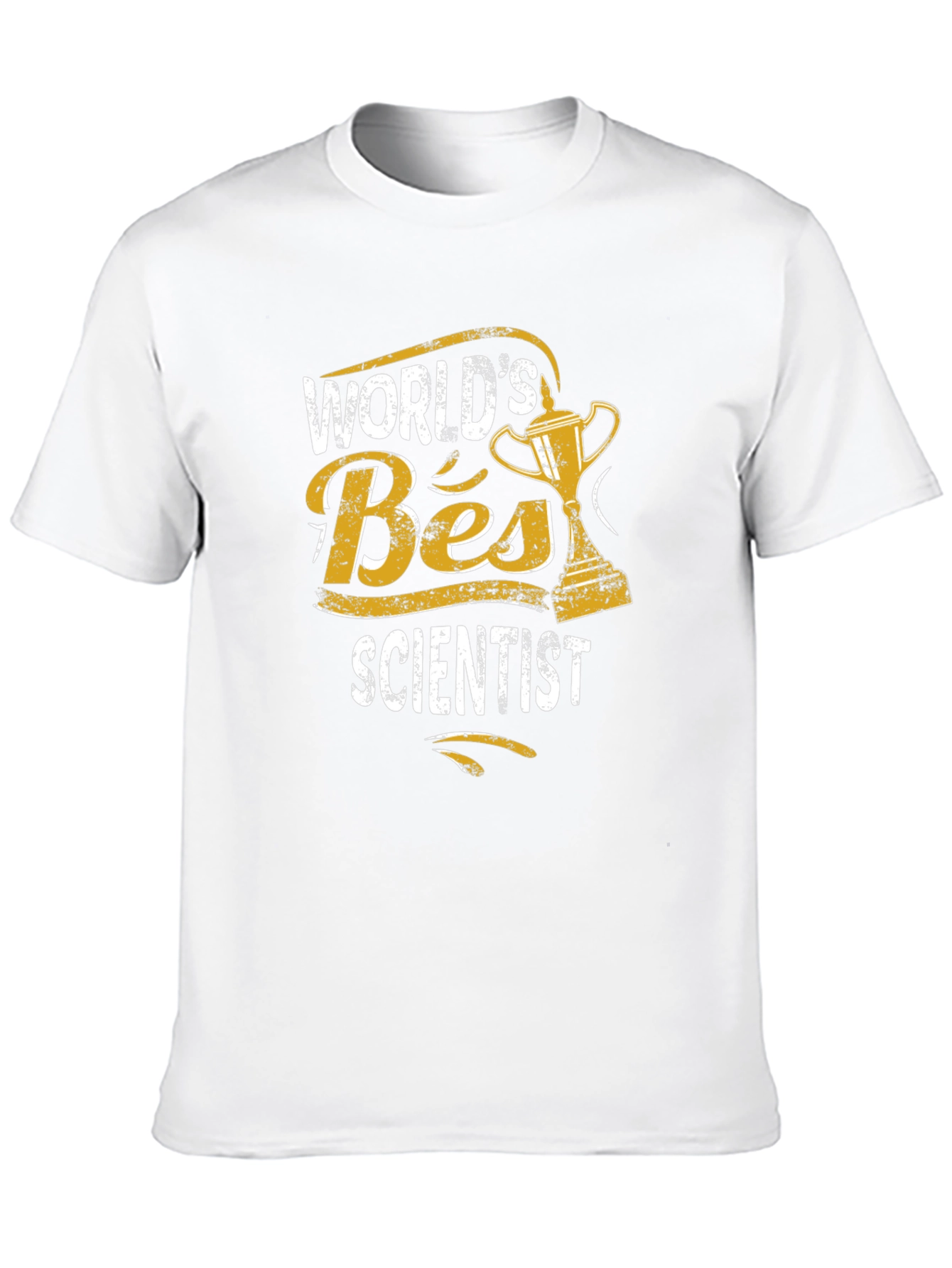 Worlds Best Scientist Black T-Shirt