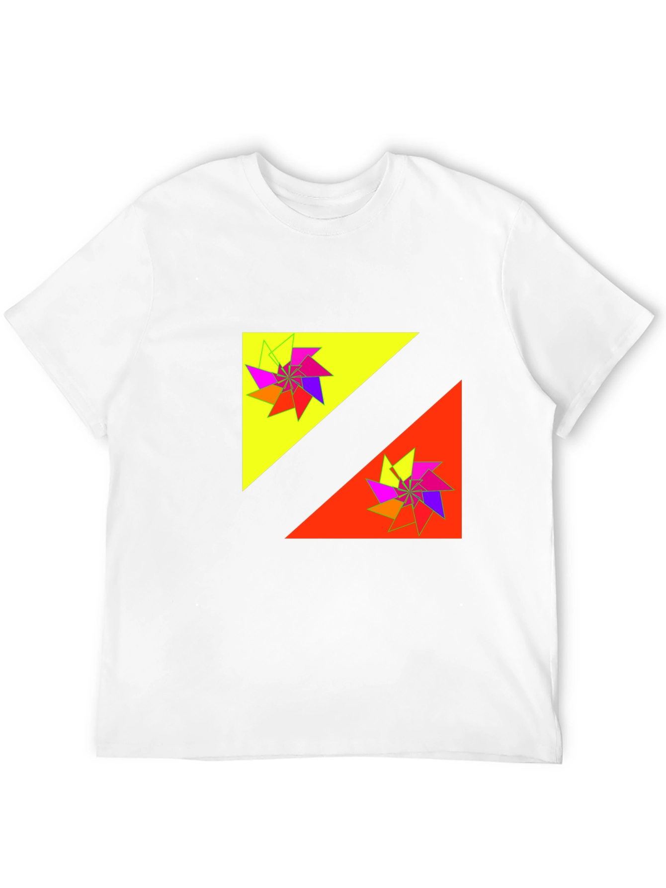 Abstract Graphic Print T-Shirt