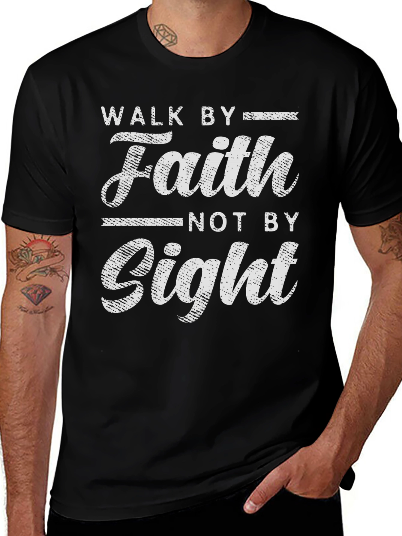 Walk By Faith Graphic Tee