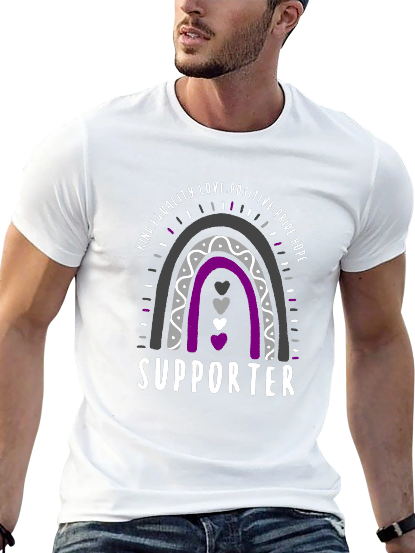 Asexual Pride Supporter T-Shirt