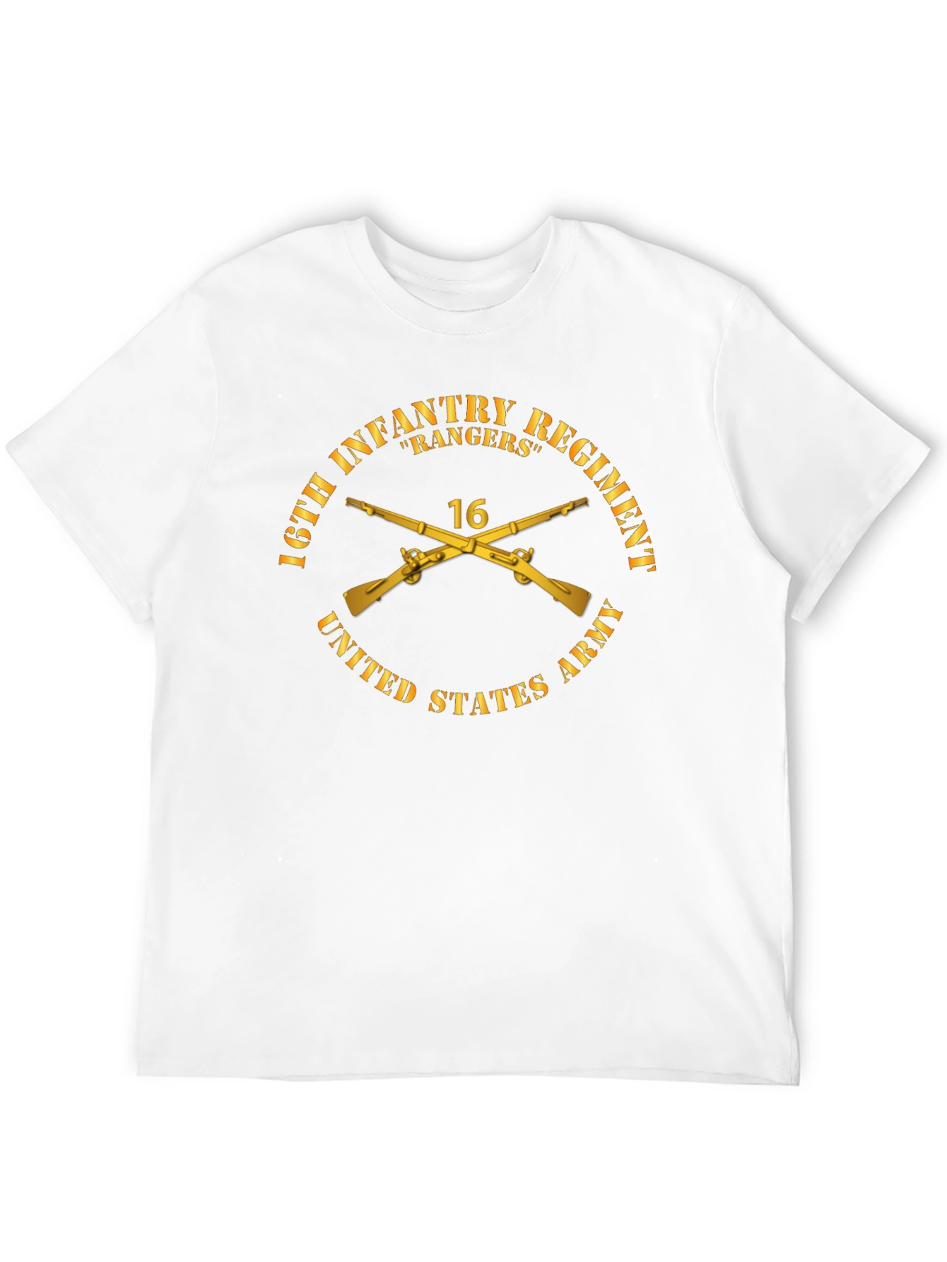 16th Infantry Regiment Rangers Graphic T-Shirt