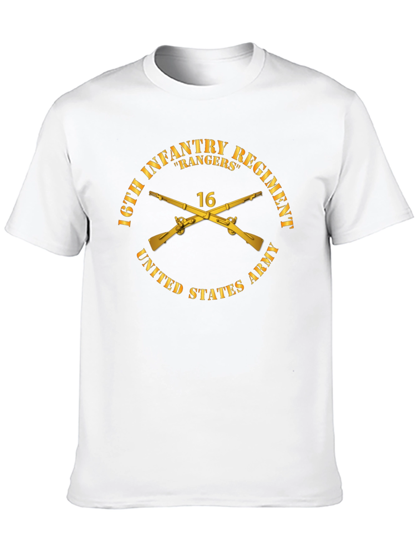 16th Infantry Regiment Rangers Graphic T-Shirt