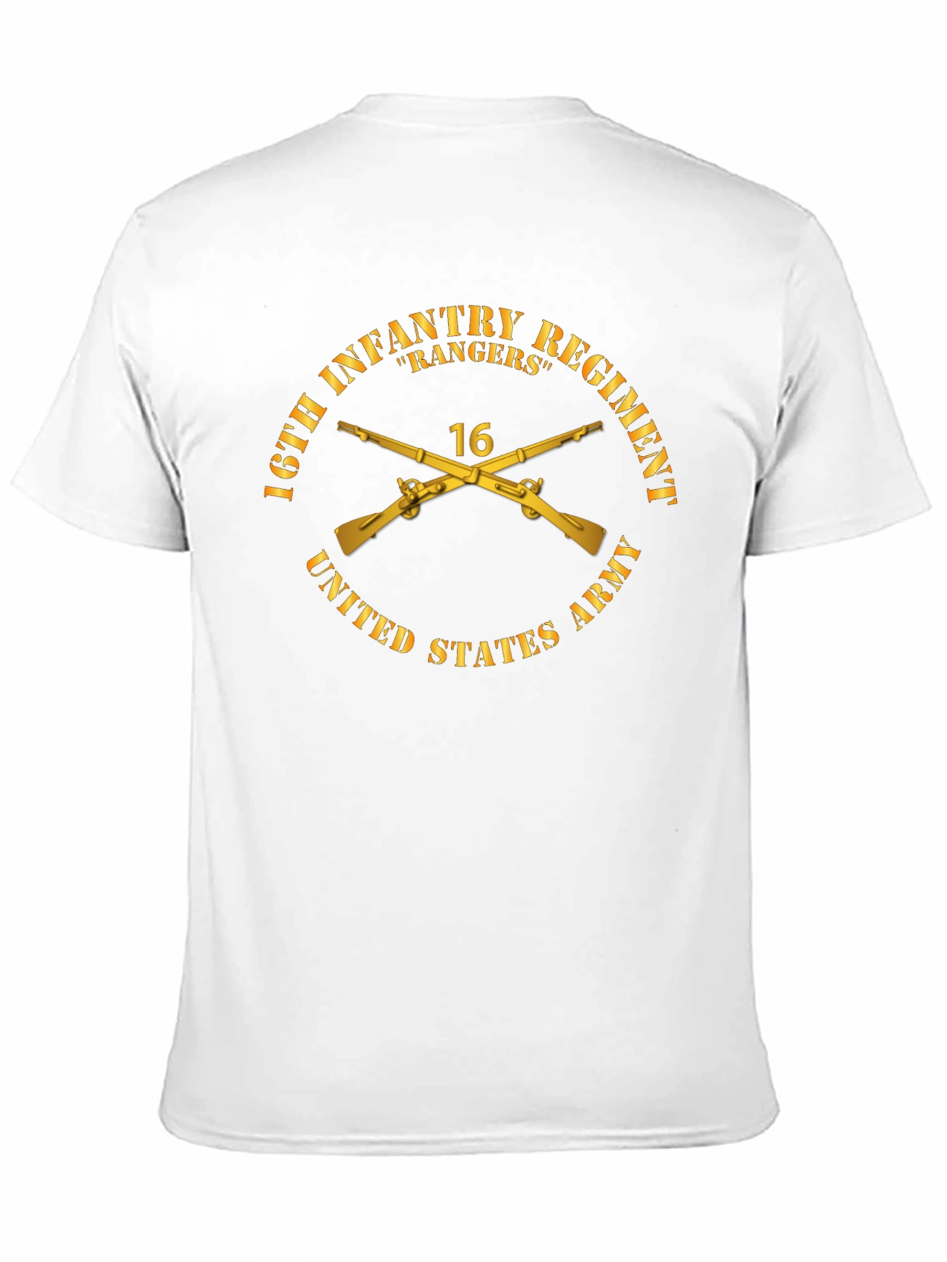 16th Infantry Regiment Rangers Graphic T-Shirt