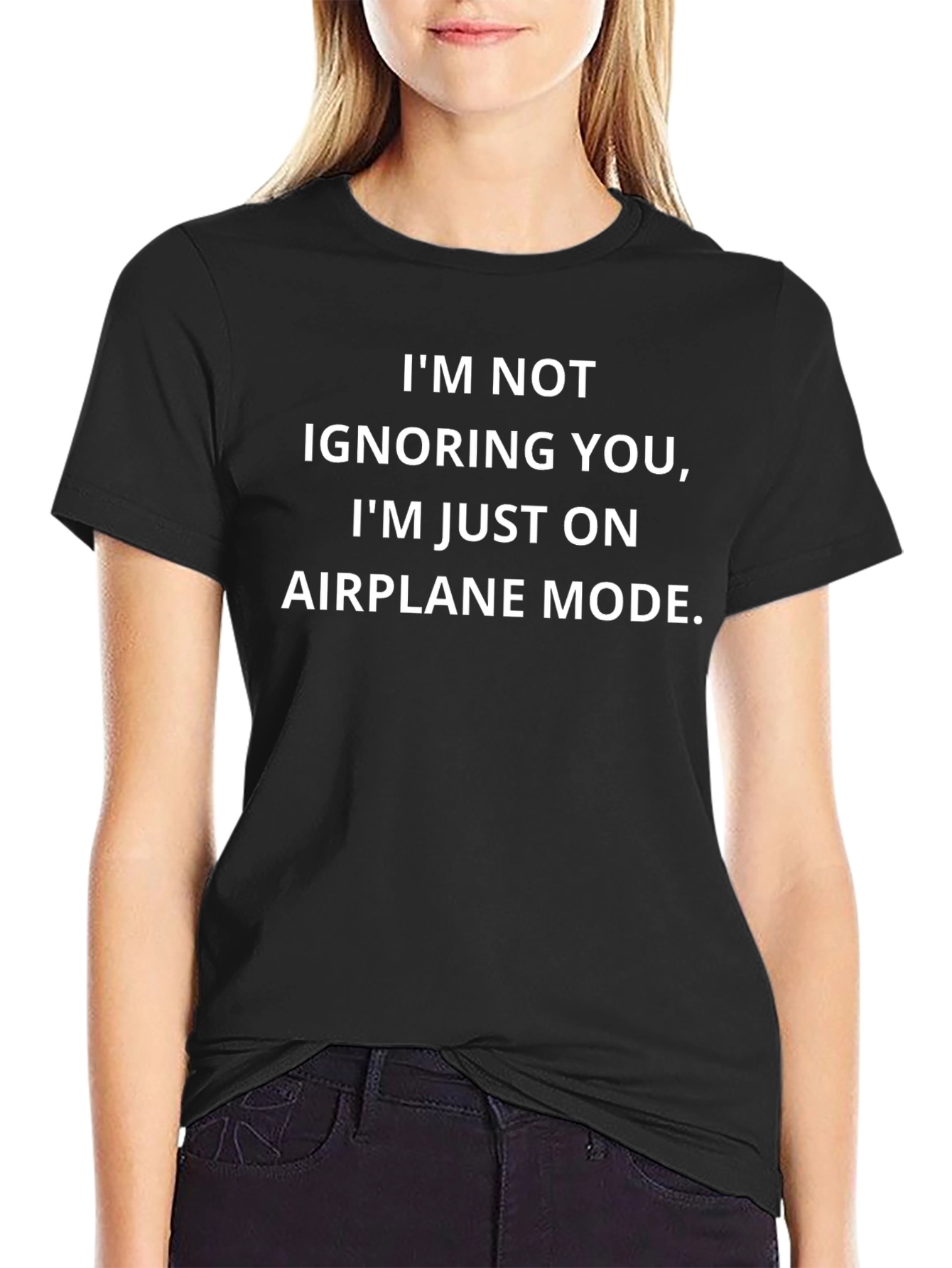 Airplane Mode Funny Graphic T-Shirt