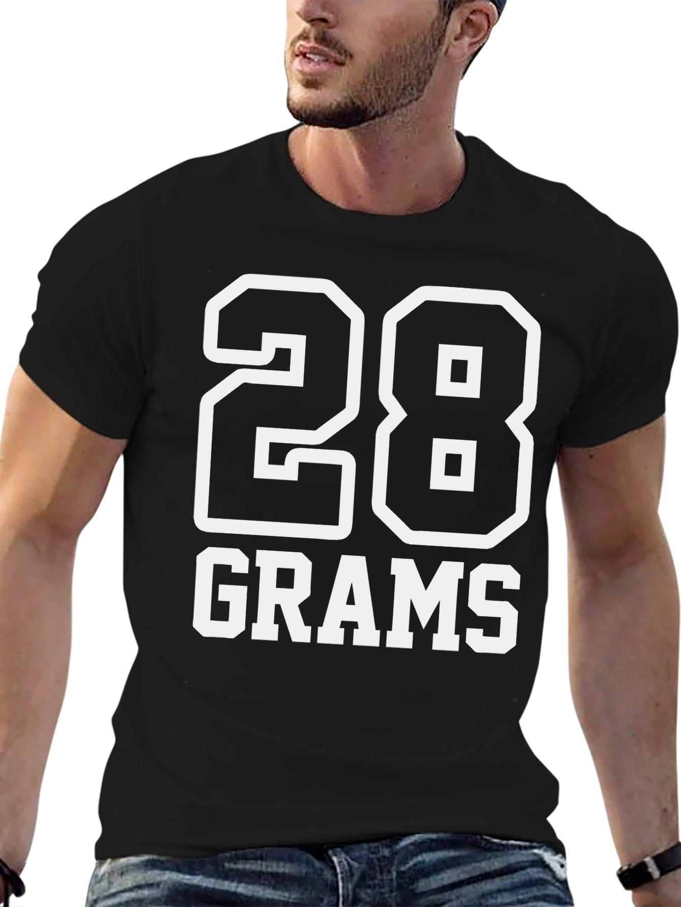 28 Grams T-Shirt Black