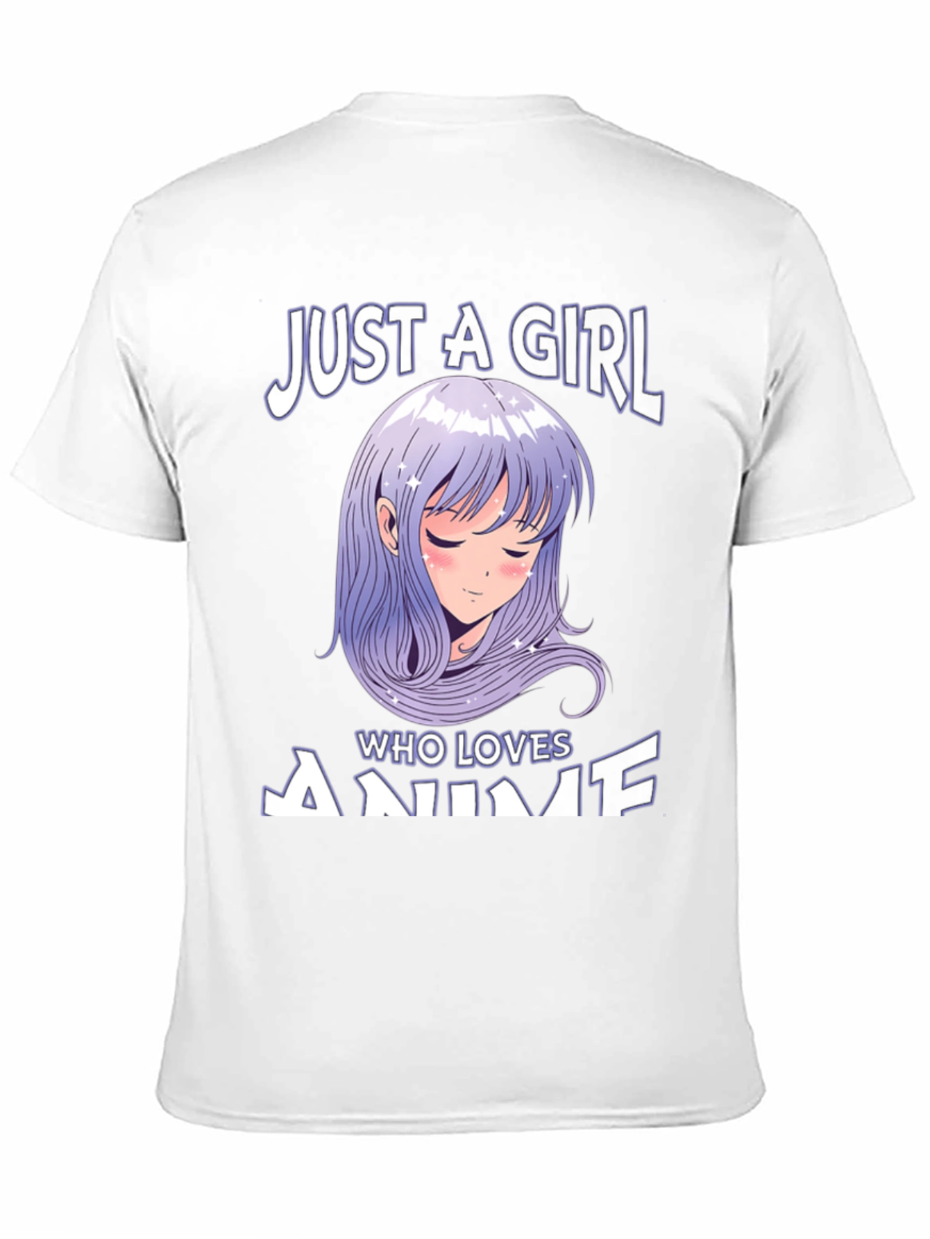 Anime Lover T-Shirt: Just A Girl Who Loves Anime
