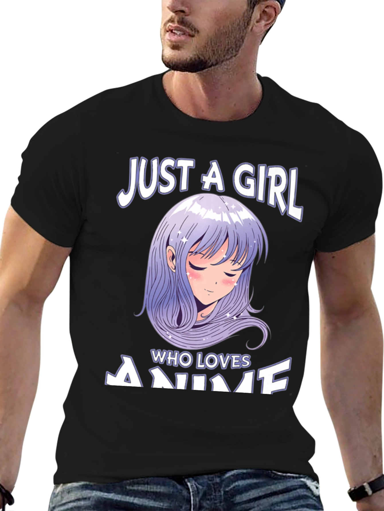 Anime Lover T-Shirt: Just A Girl Who Loves Anime