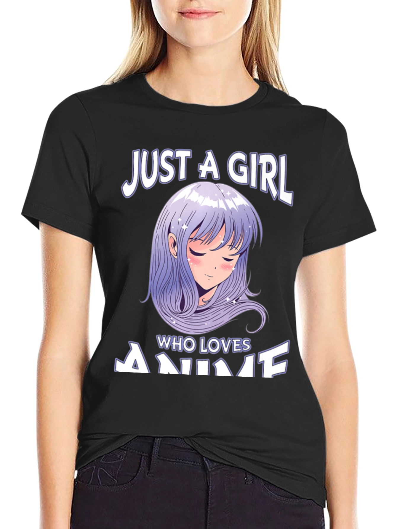 Anime Lover T-Shirt: Just A Girl Who Loves Anime
