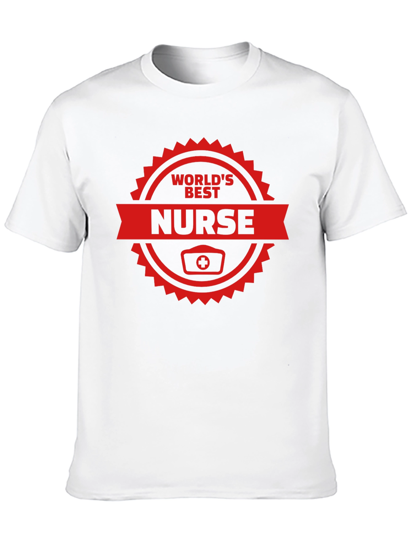 Worlds Best Nurse Graphic T-Shirt - Black