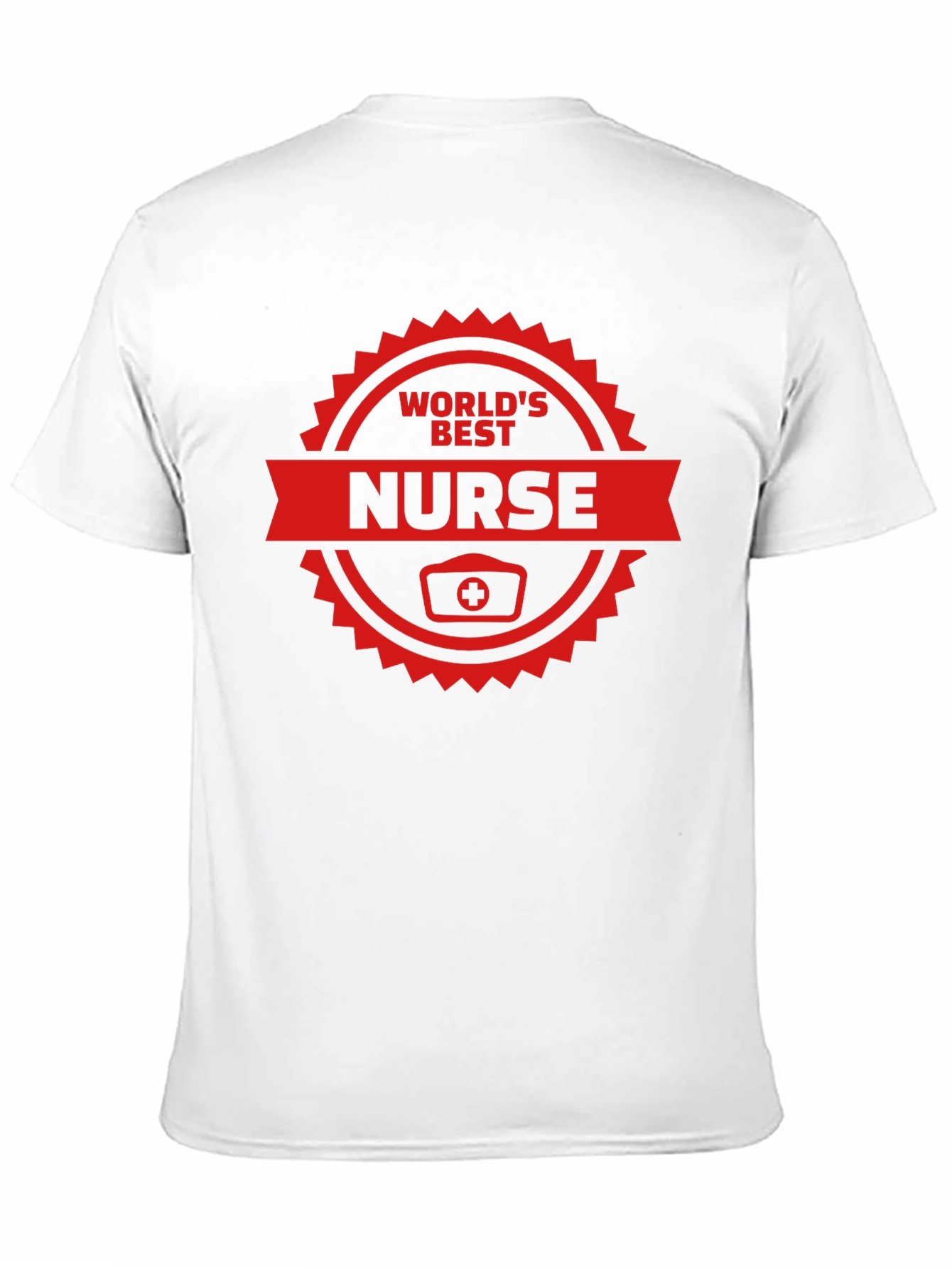 Worlds Best Nurse Graphic T-Shirt - Black