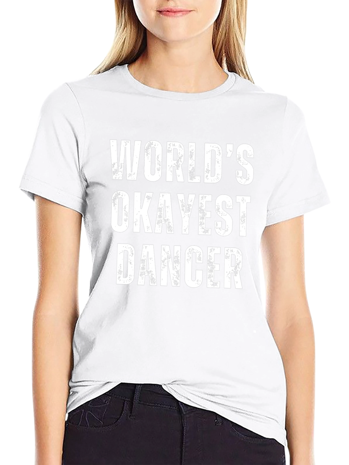 Worlds Okayest Dancer T-Shirt - Funny Dance Tee