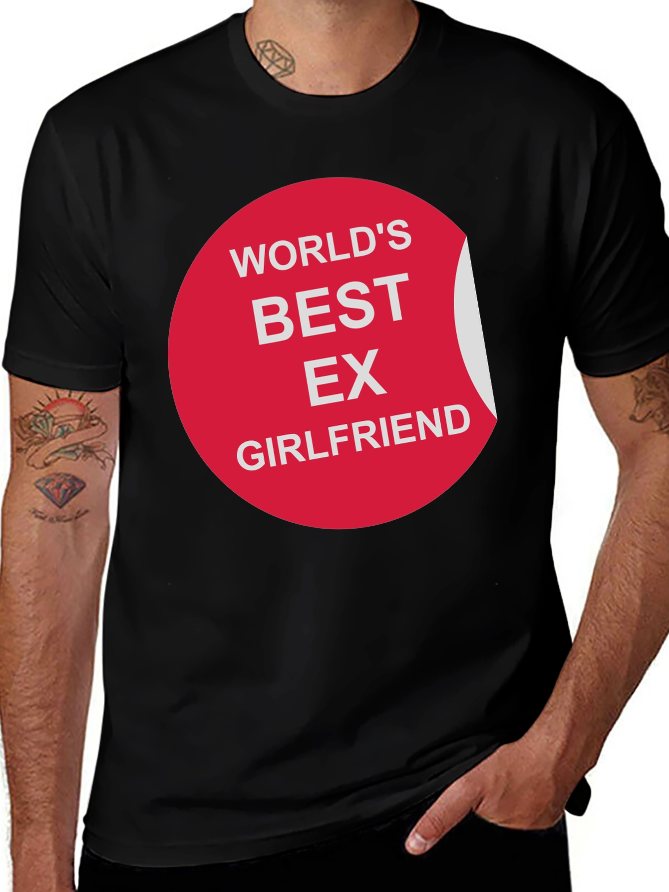 Worlds Best Ex-Girlfriend Humor T-Shirt