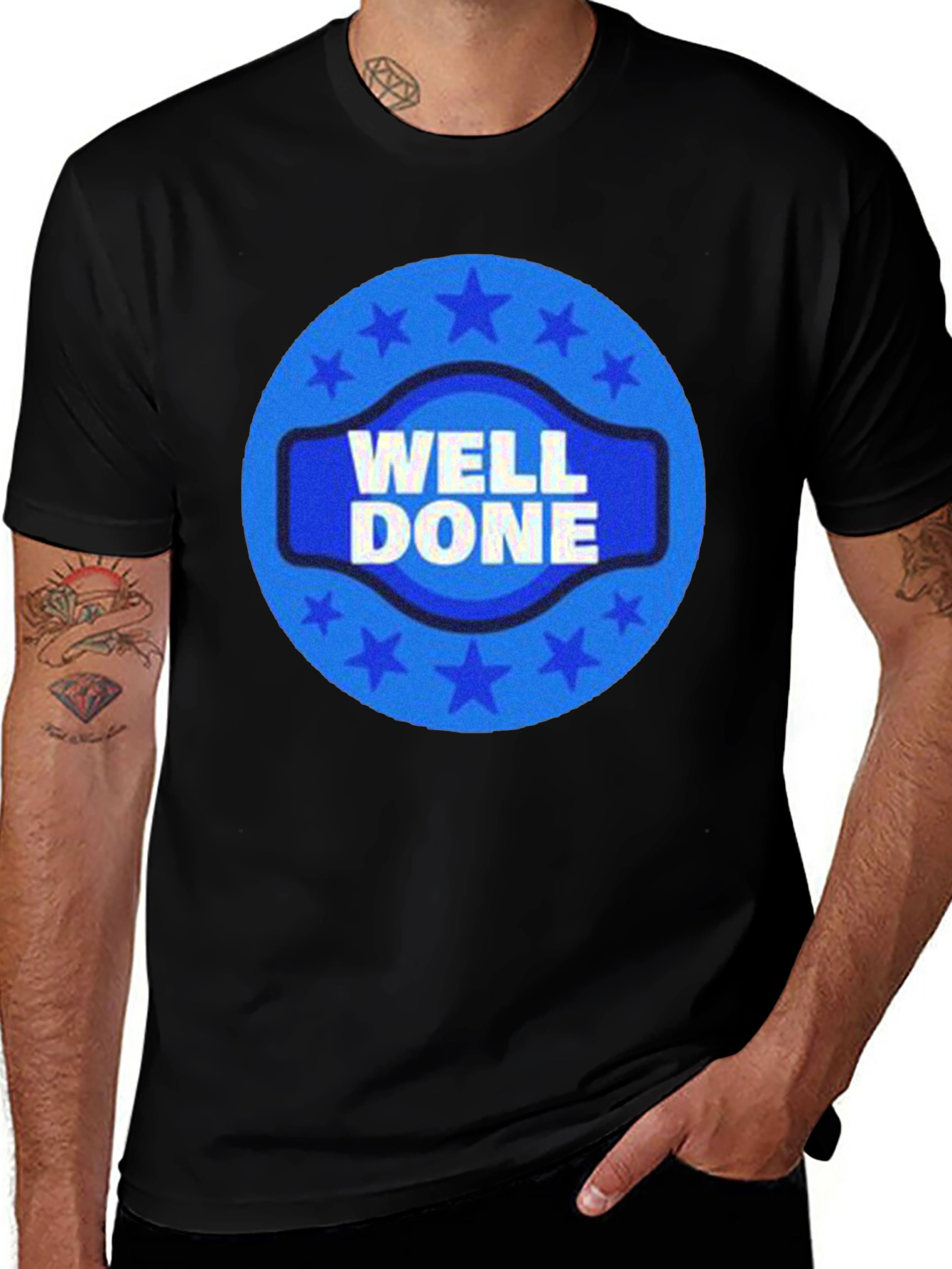 Well Done Graphic T-Shirt - Award Style Design