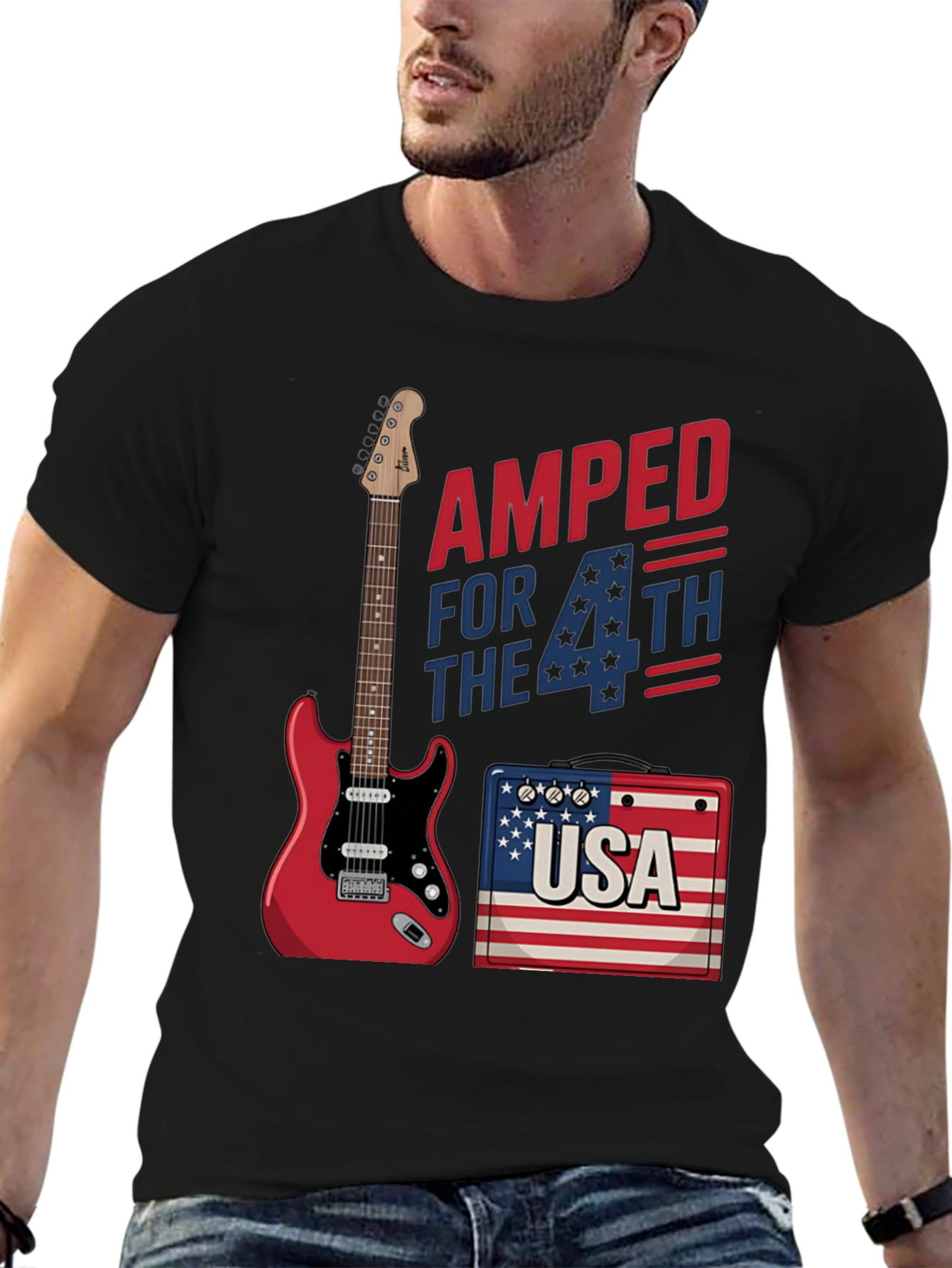 Amped for the 4th T-Shirt