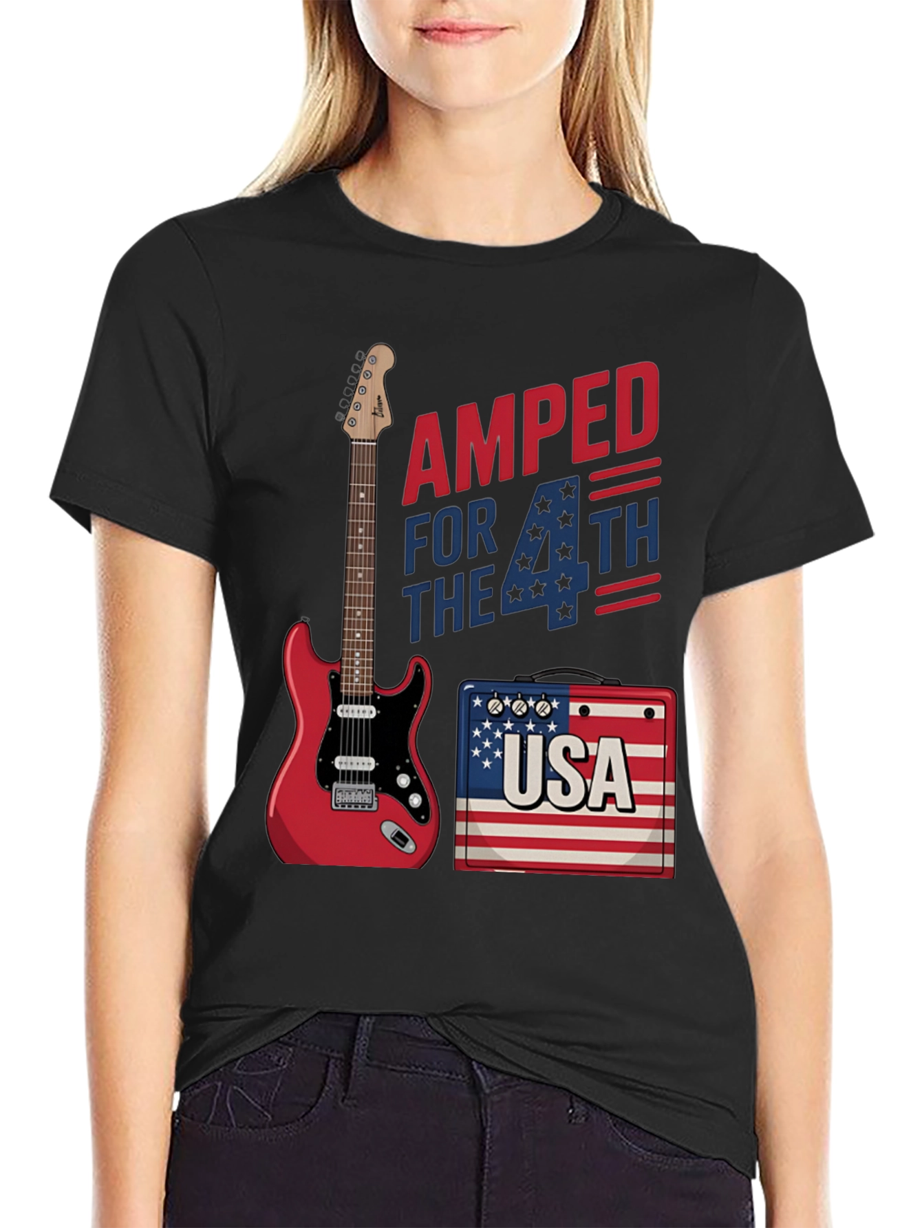Amped for the 4th T-Shirt