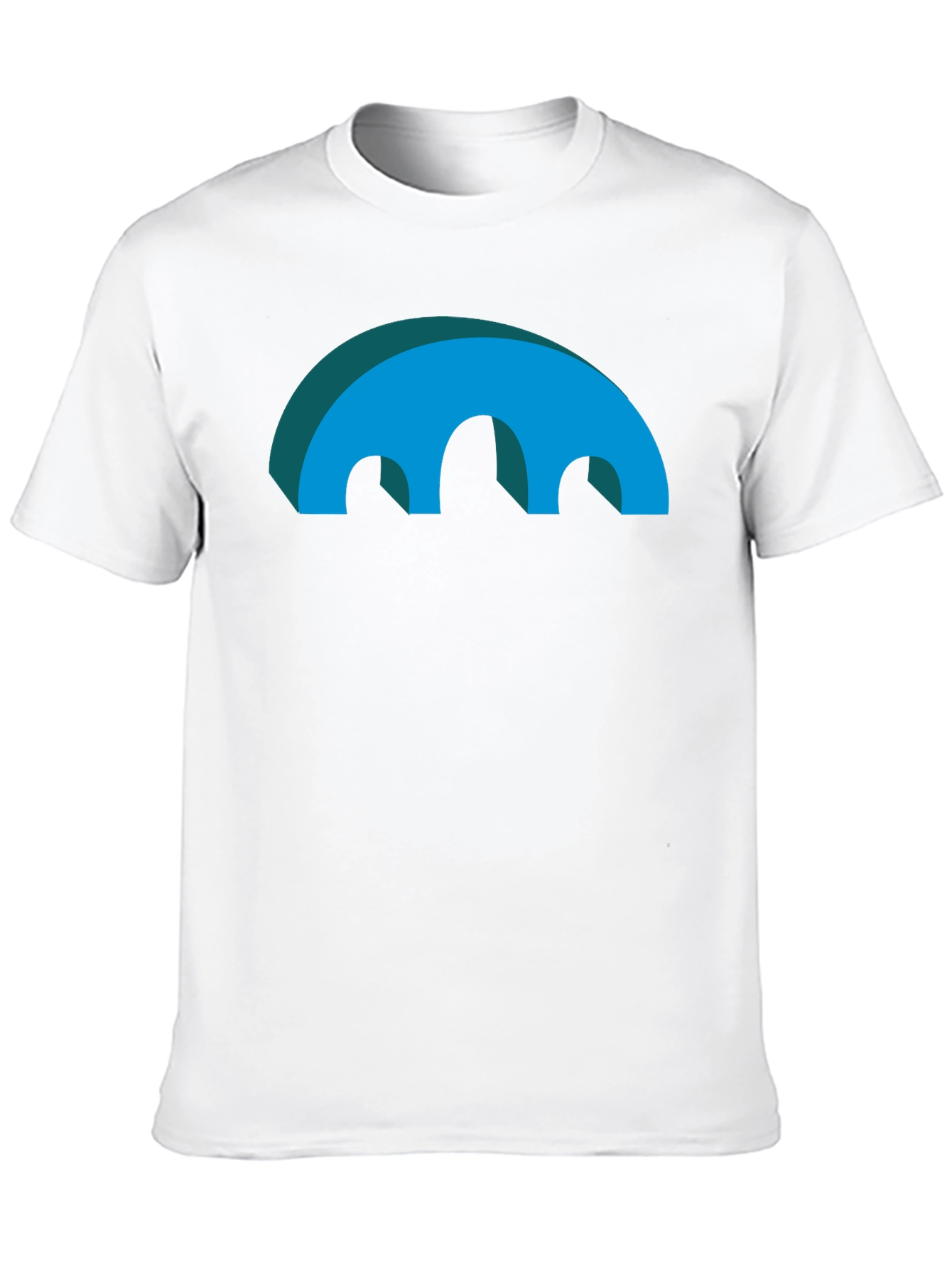 Abstract Arch Graphic T-Shirt - Modern Design