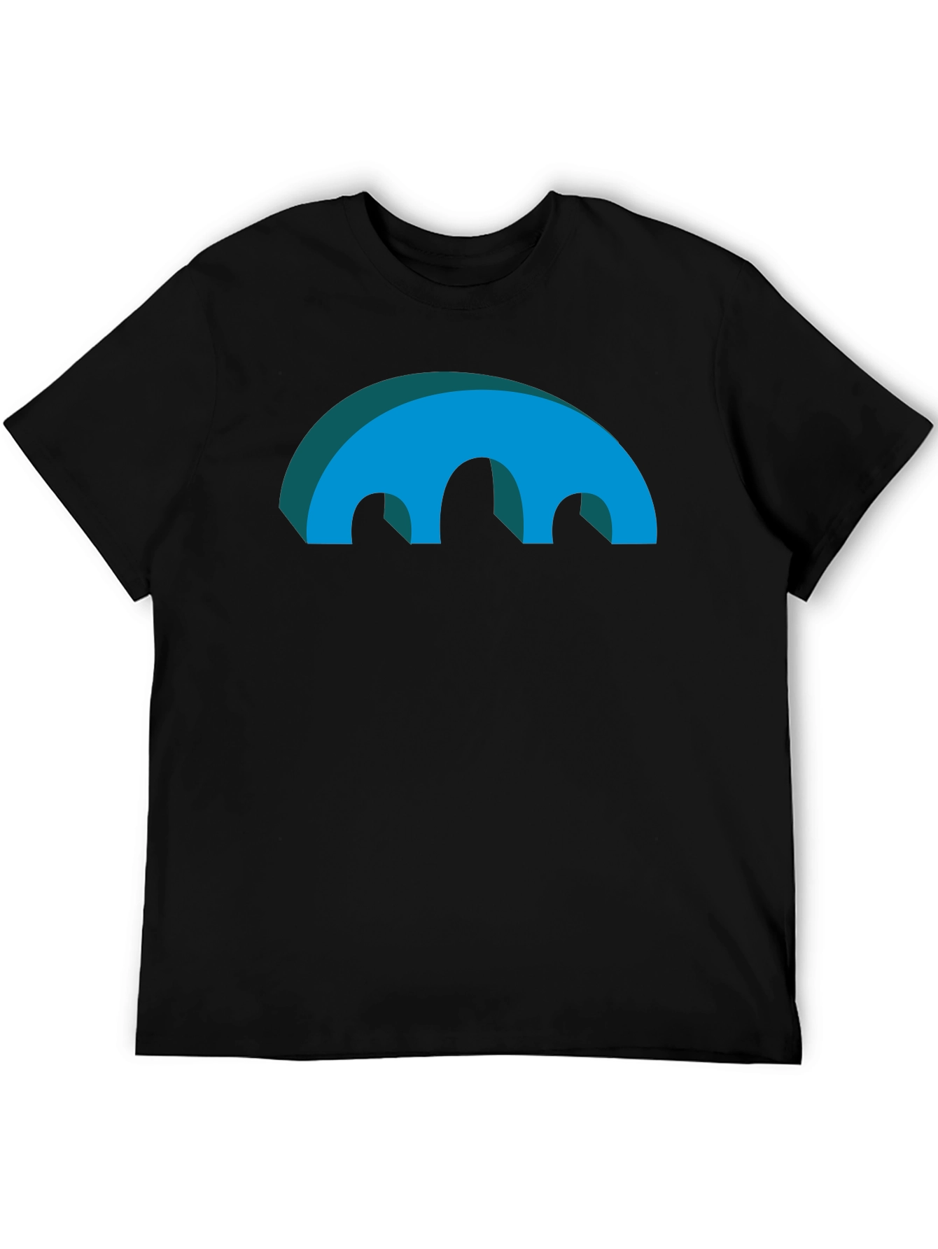 Abstract Arch Graphic T-Shirt - Modern Design