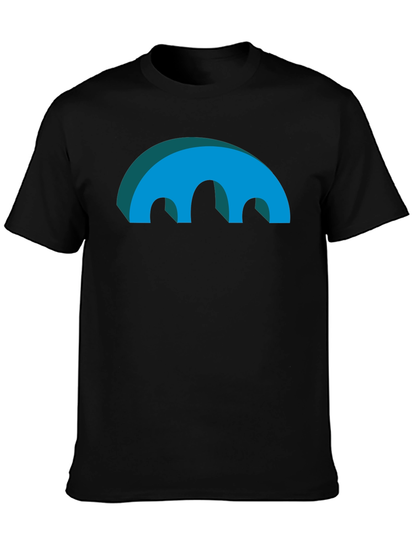 Abstract Arch Graphic T-Shirt - Modern Design
