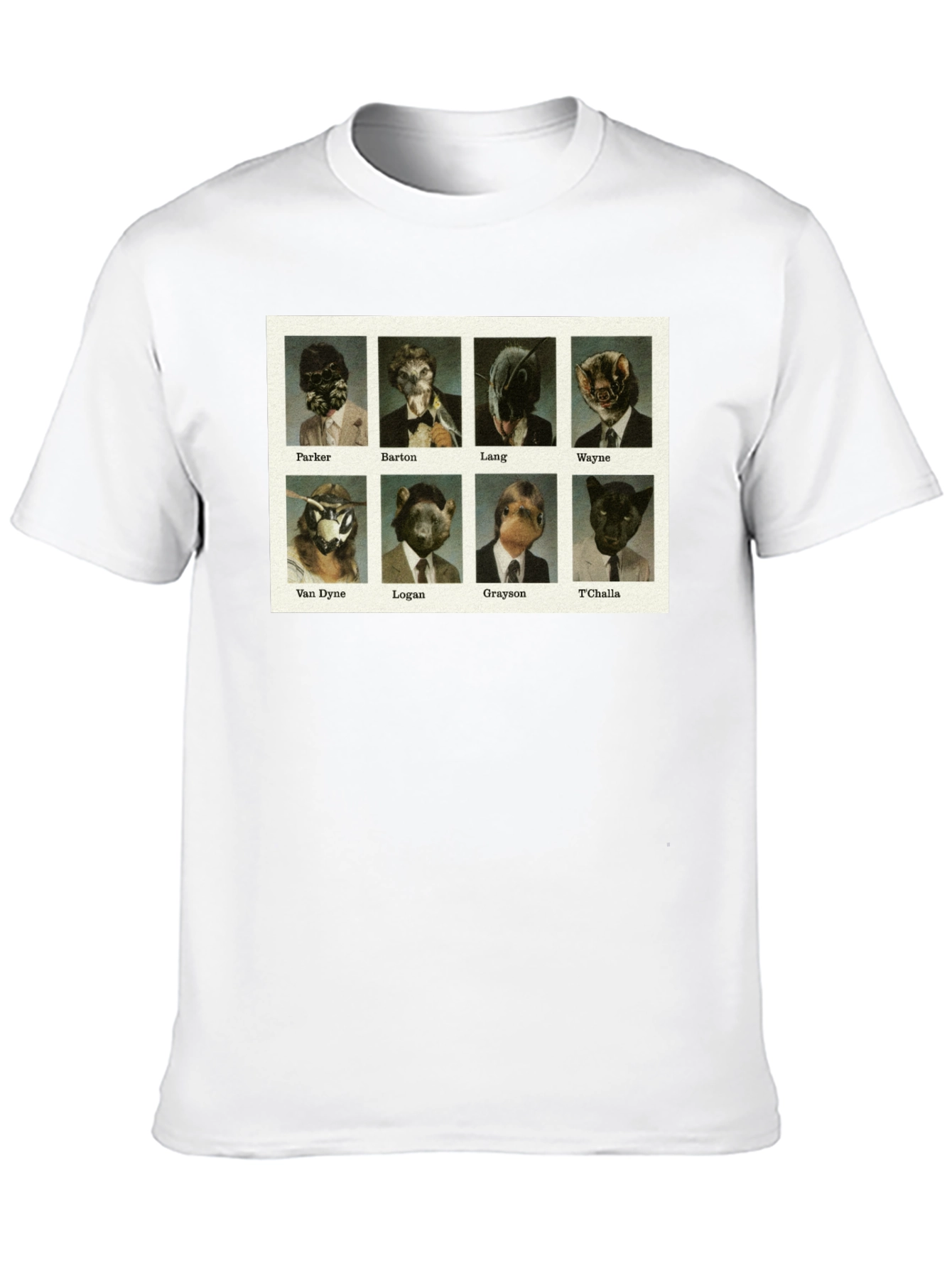 Animal Superhero Character T-Shirt