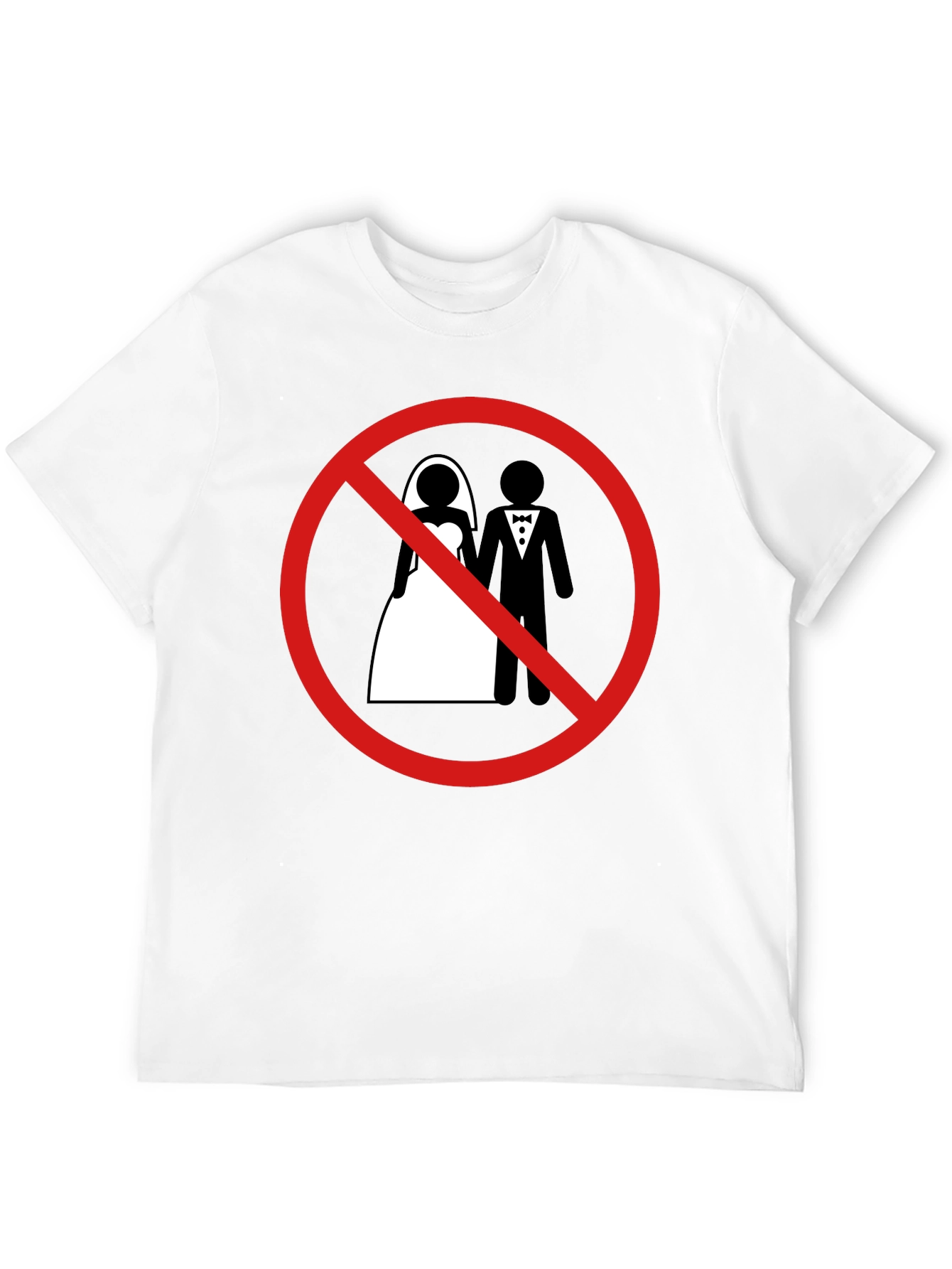 Anti-Marriage Graphic Tee - Black