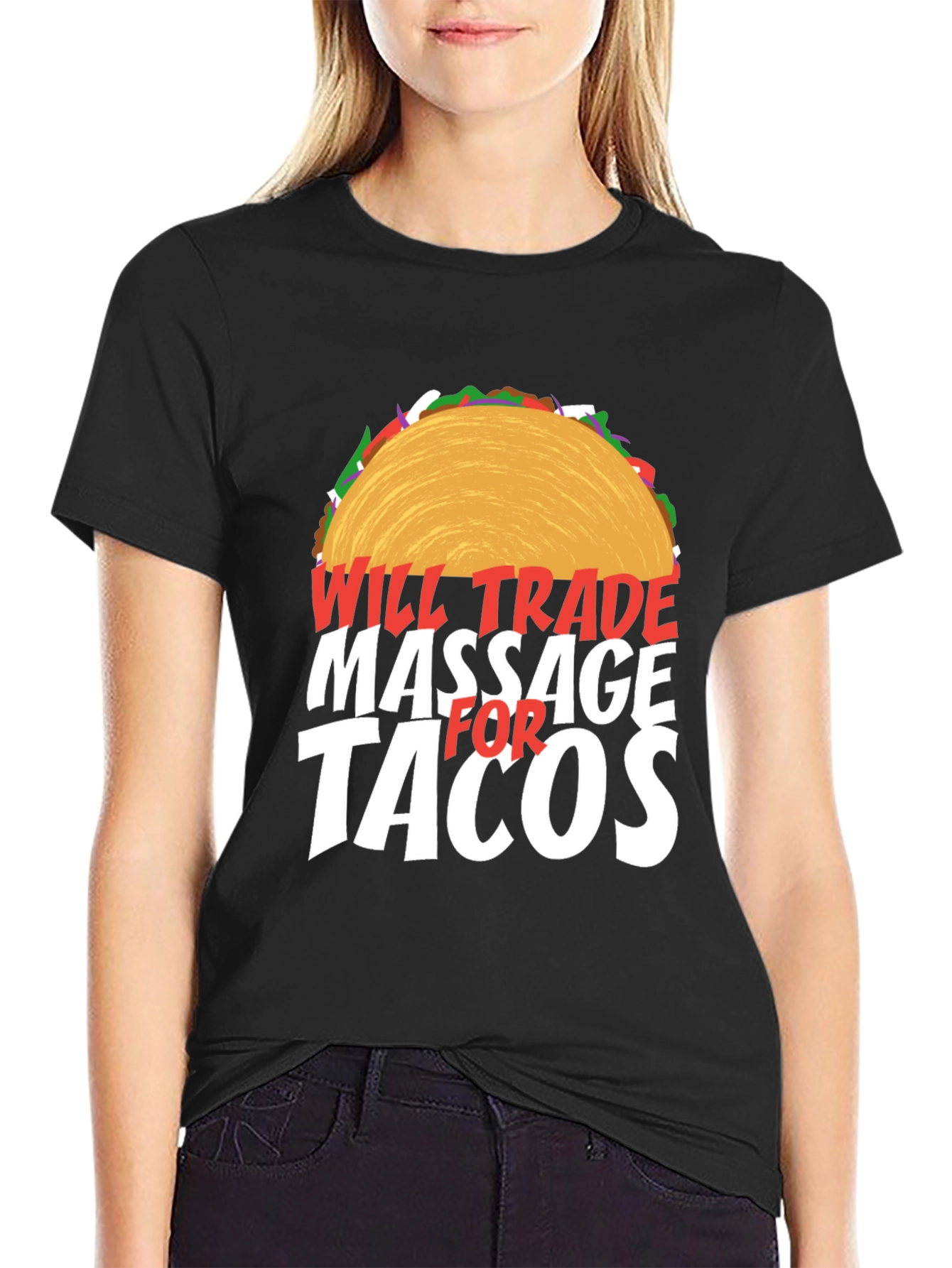 Will Trade Massage for Tacos Funny T-Shirt