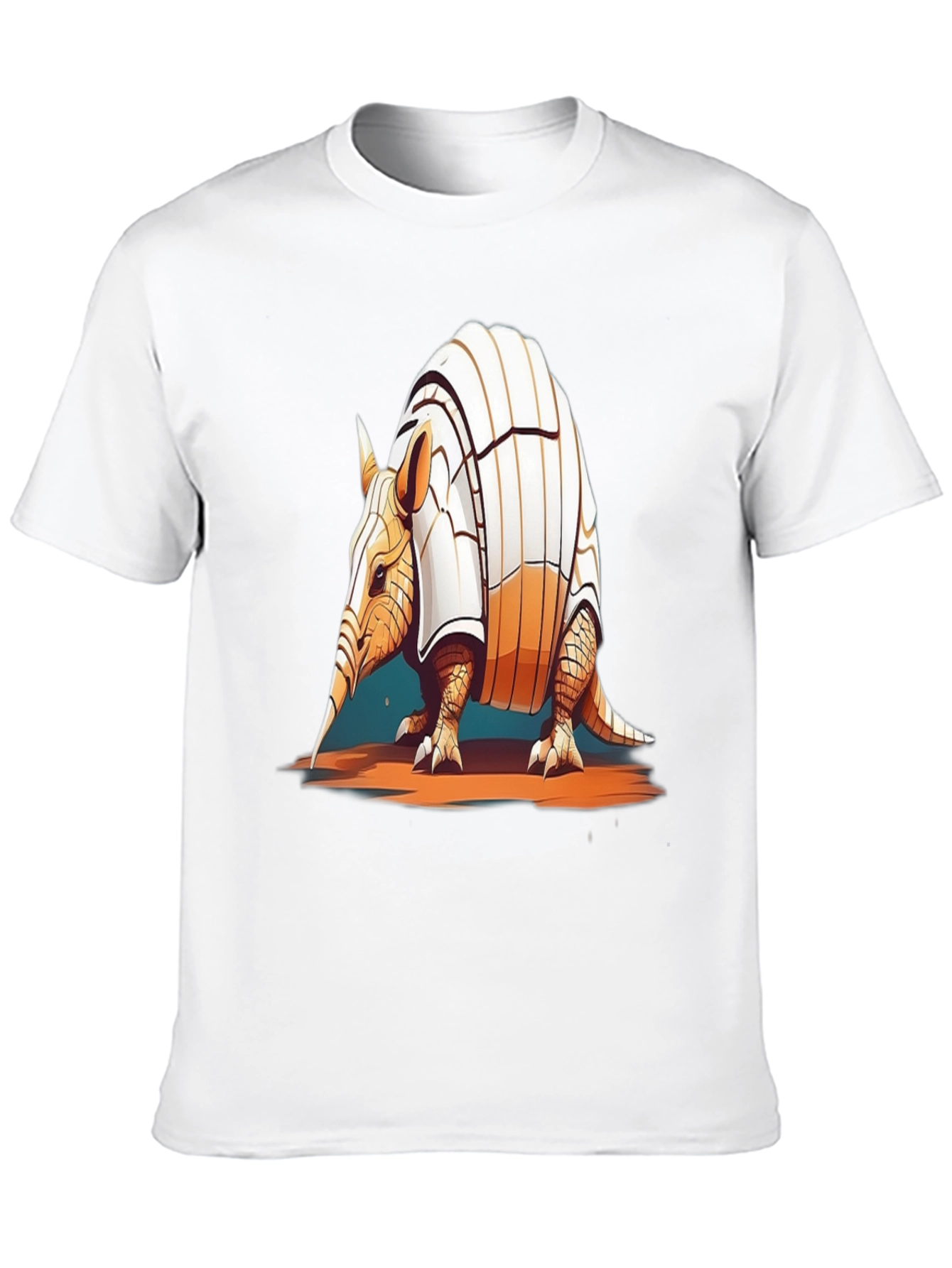Armadillo Graphic T-Shirt - Cool Animal Tee