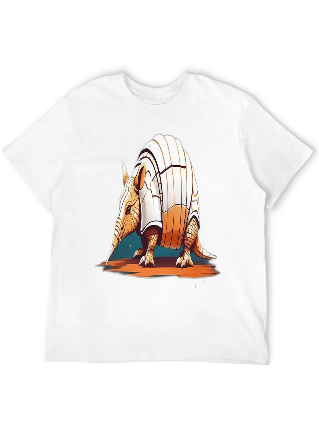 Armadillo Graphic T-Shirt - Cool Animal Tee