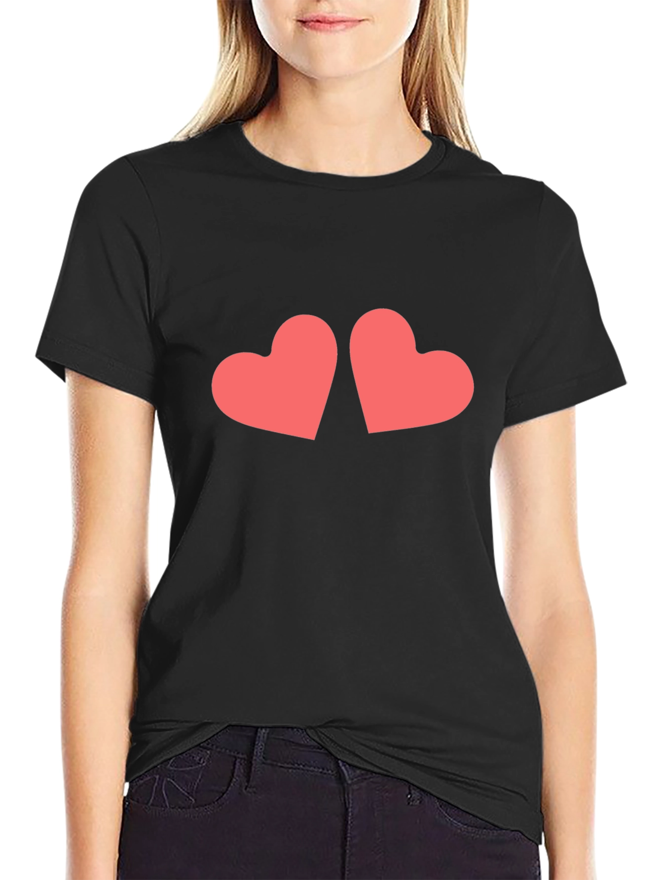 Heartfelt Black T-Shirt