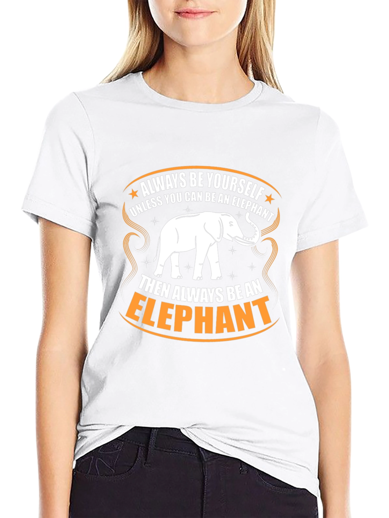 Always Be An Elephant Graphic T-Shirt