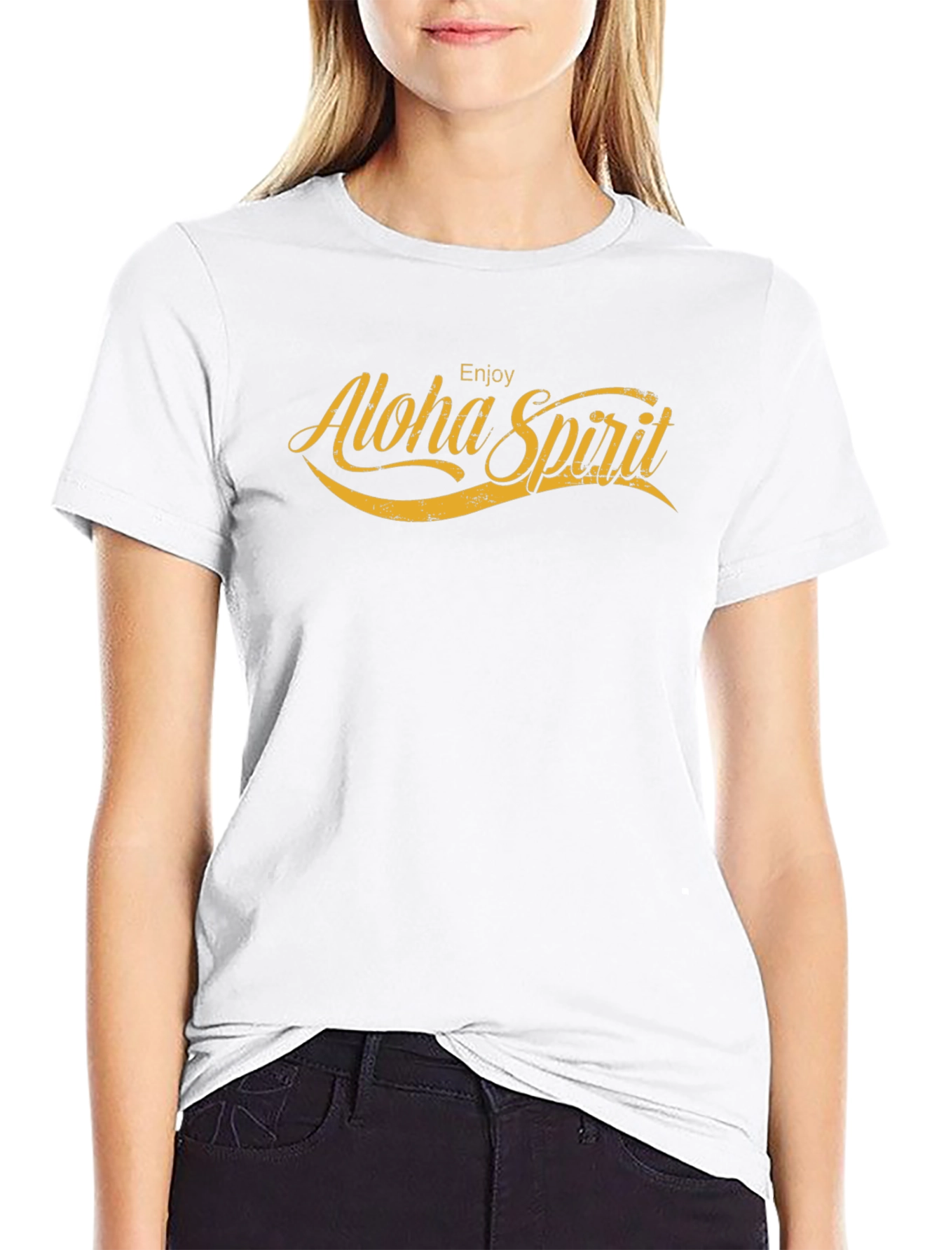 Aloha Spirit Black T-Shirt