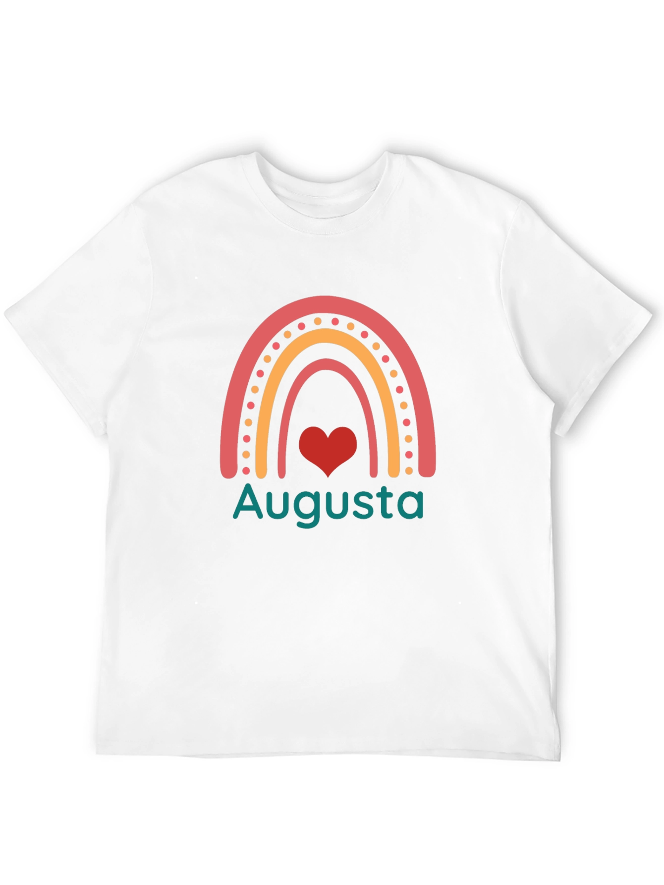 Augusta Rainbow Heart T-Shirt