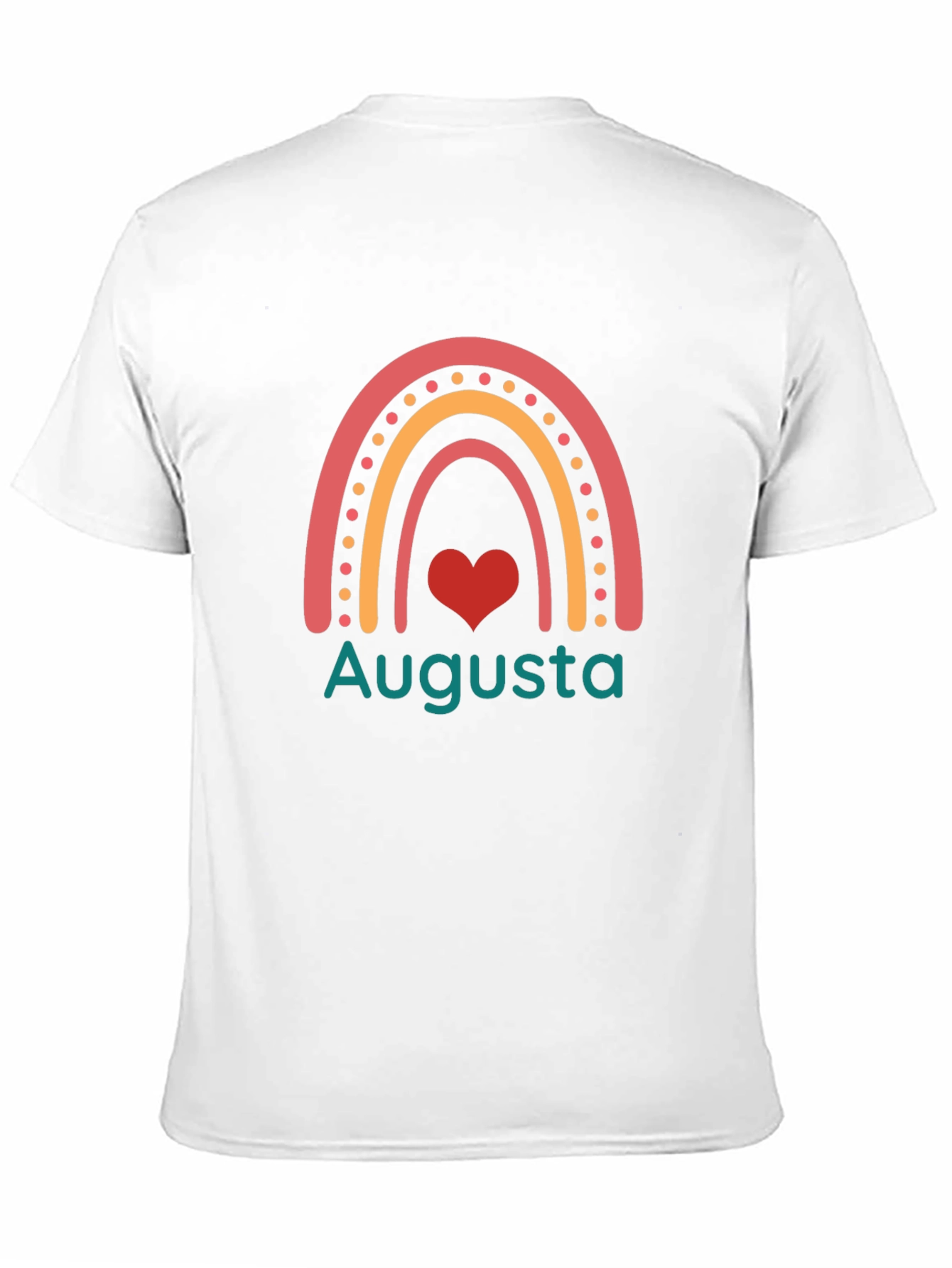 Augusta Rainbow Heart T-Shirt