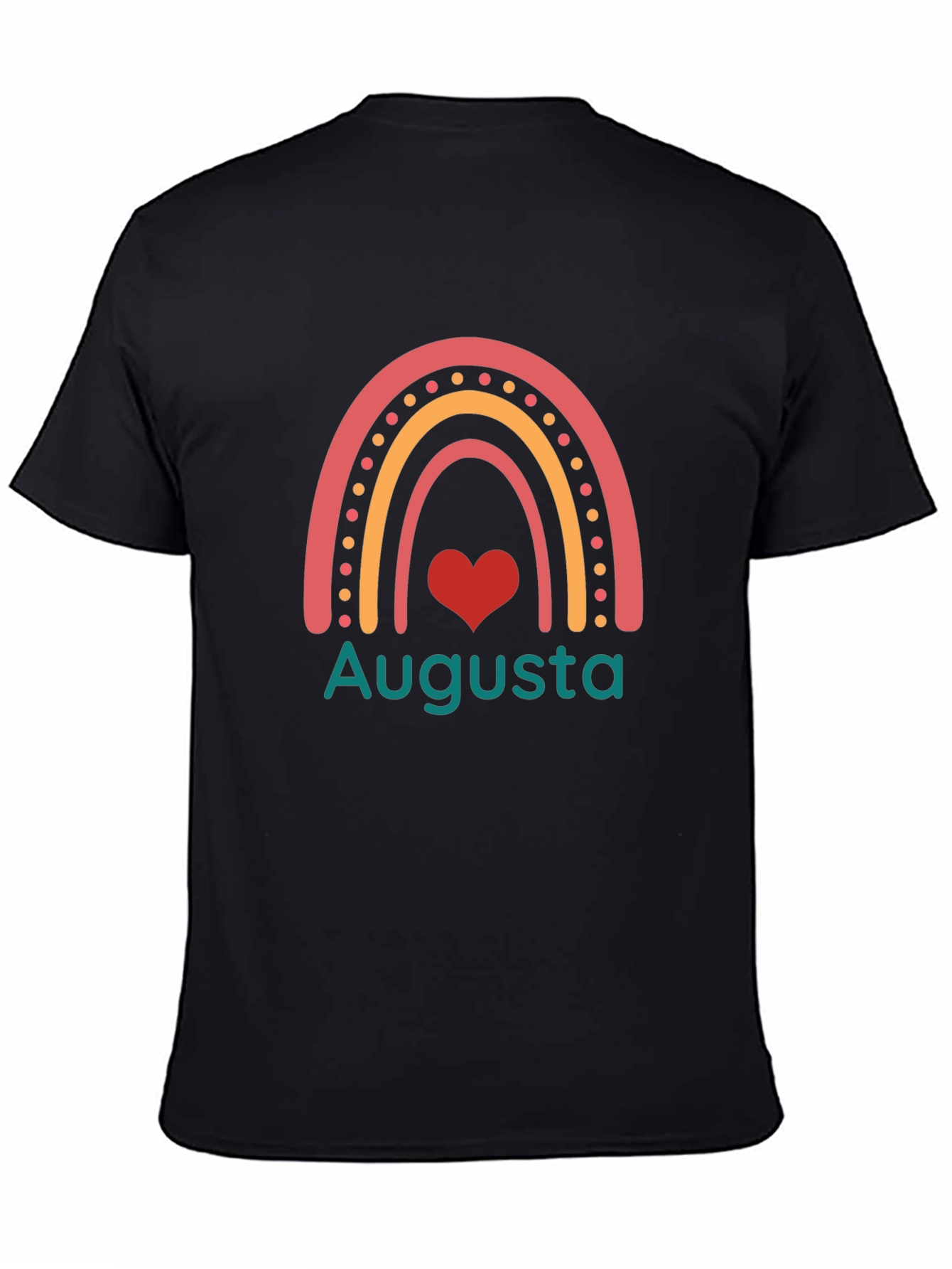 Augusta Rainbow Heart T-Shirt