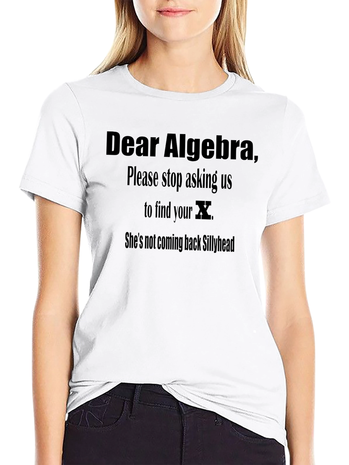 Algebra X Funny Graphic T-Shirt