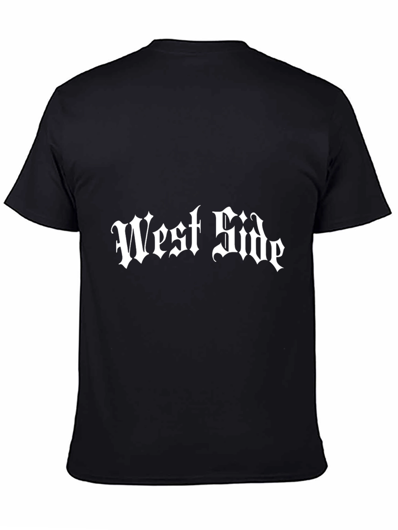 West Side Black Graphic Tee