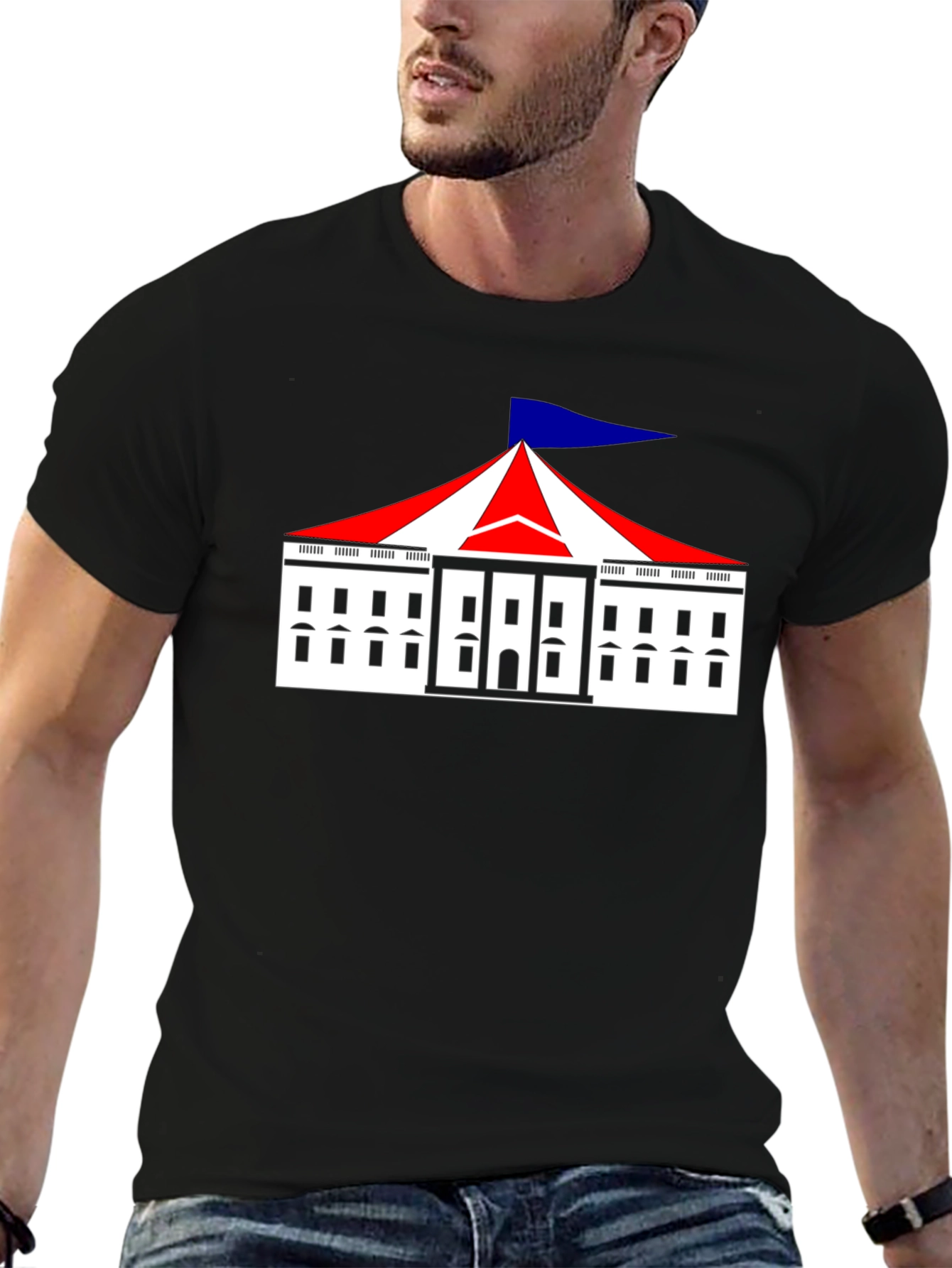 White House Circus T-Shirt Political Humor Tee